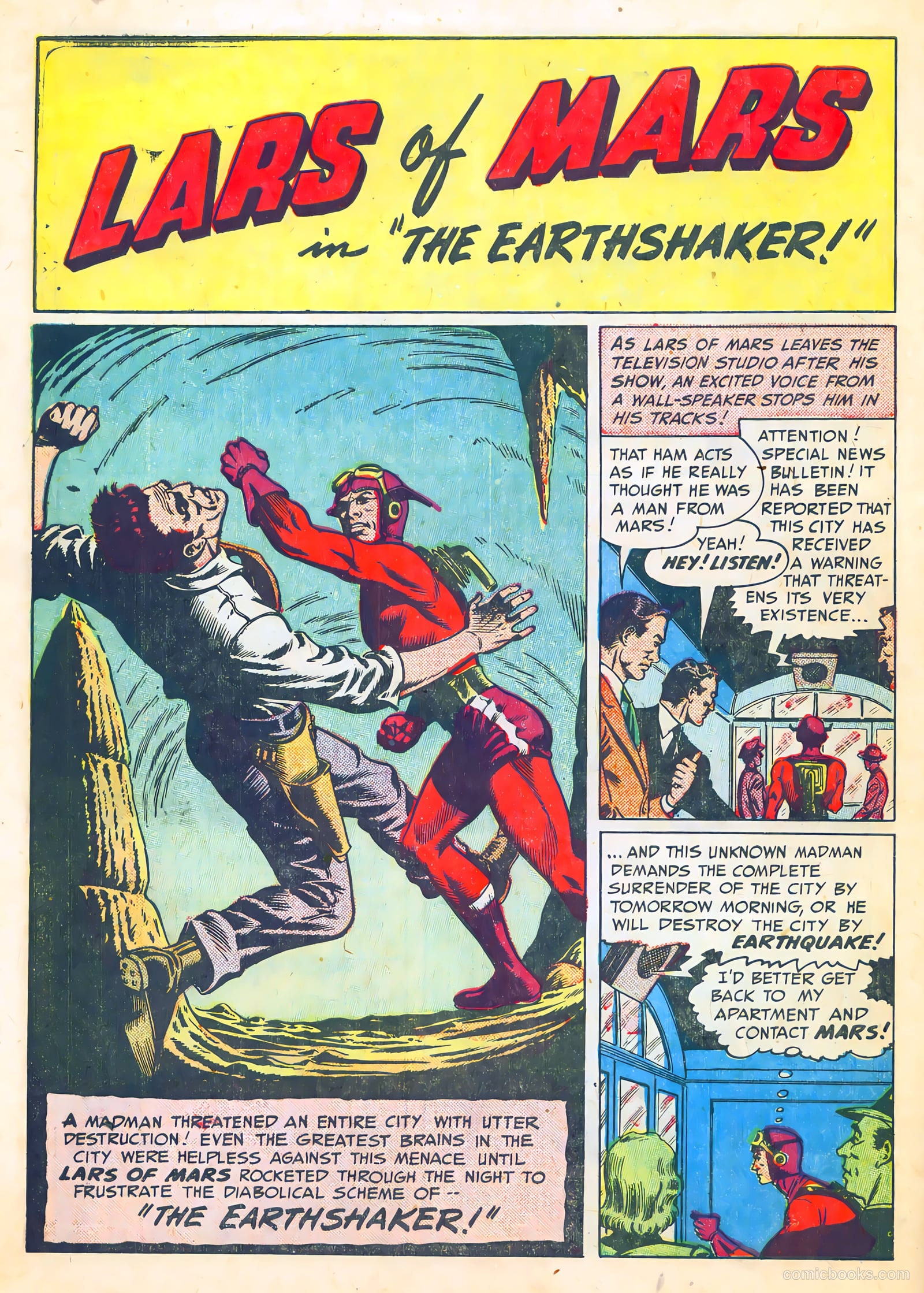 Lars of Mars #11 (1951) — page 30 of 36