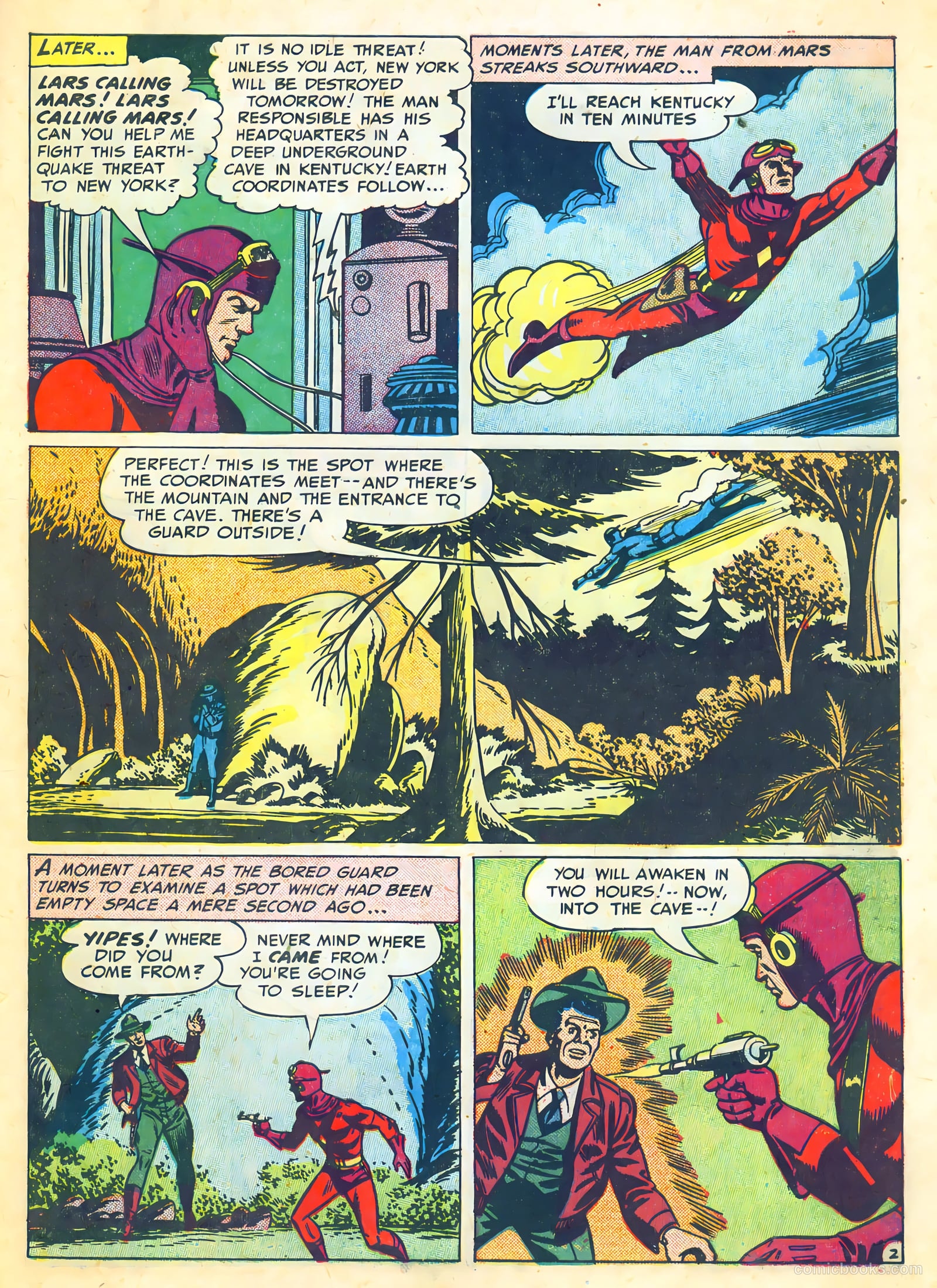 Lars of Mars #11 (1951) — page 31 of 36