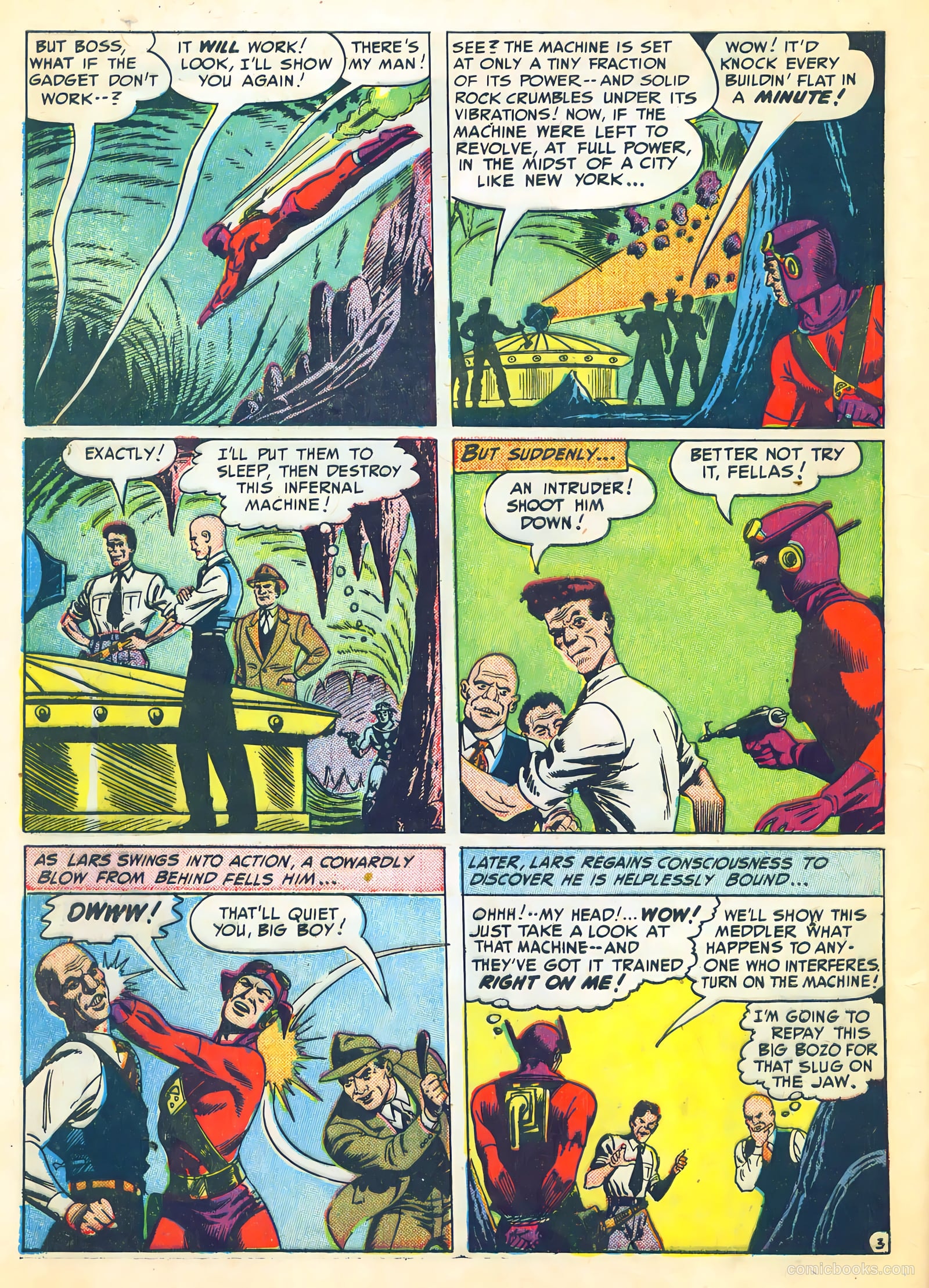 Lars of Mars #11 (1951) — page 32 of 36