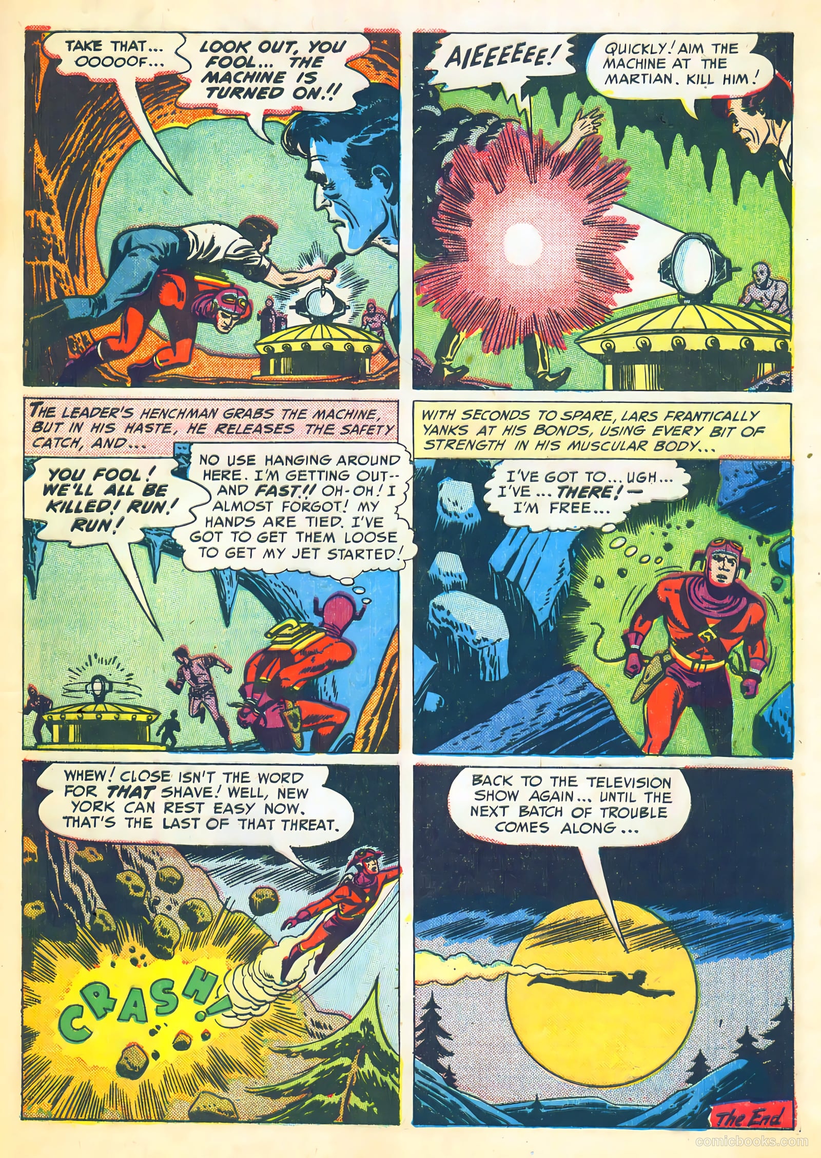 Lars of Mars #11 (1951) — page 33 of 36