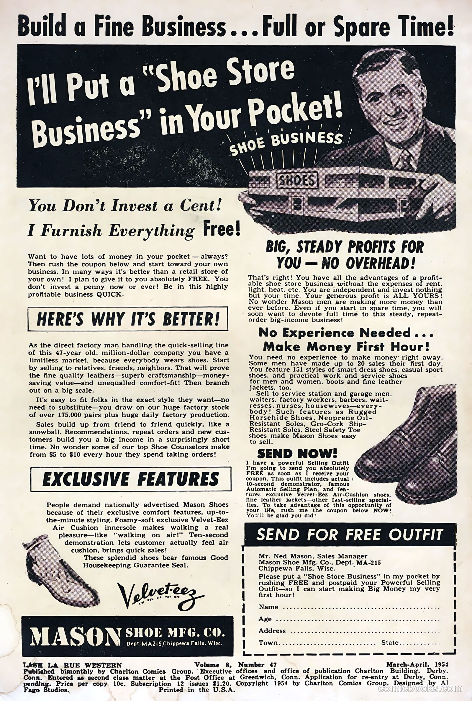 Lash La Rue Western #47 (1954) — page 2 of 36