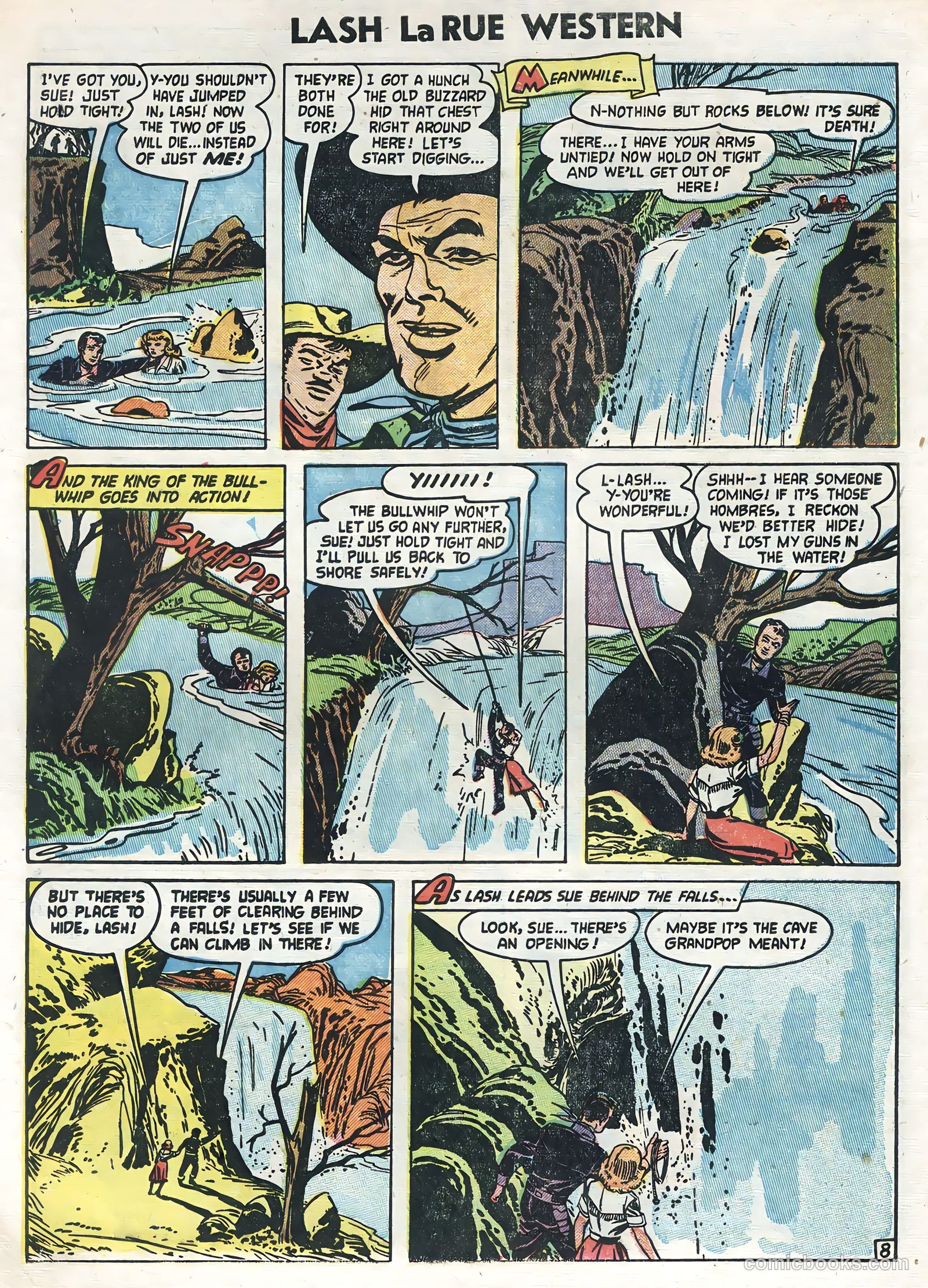 Lash La Rue Western #47 (1954) — page 10 of 36