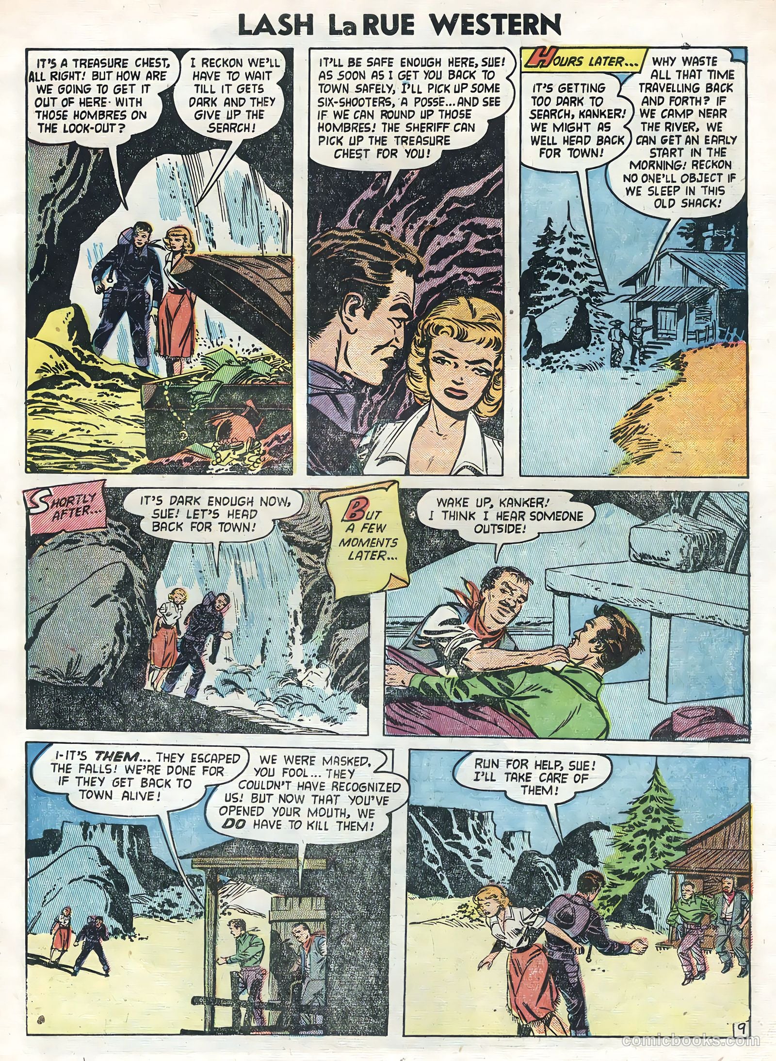 Lash La Rue Western #47 (1954) — page 11 of 36