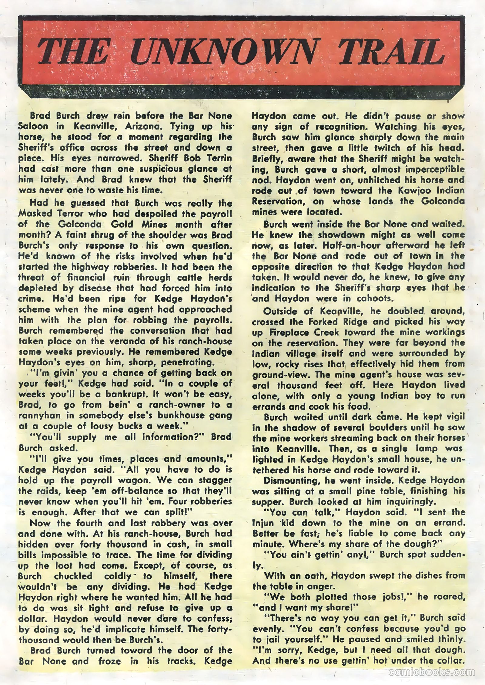 Lash La Rue Western #47 (1954) — page 18 of 36