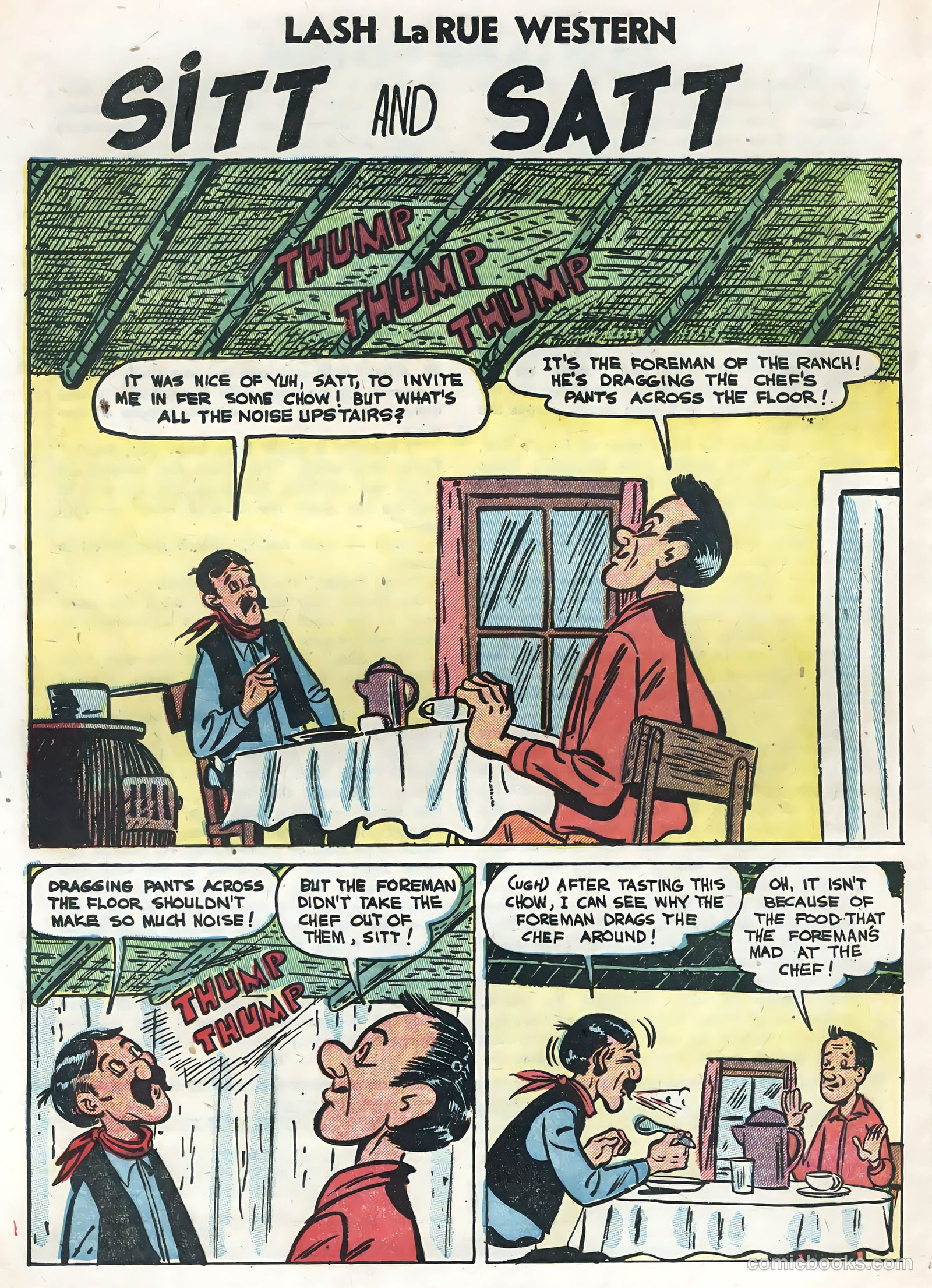 Lash La Rue Western #47 (1954) — page 20 of 36