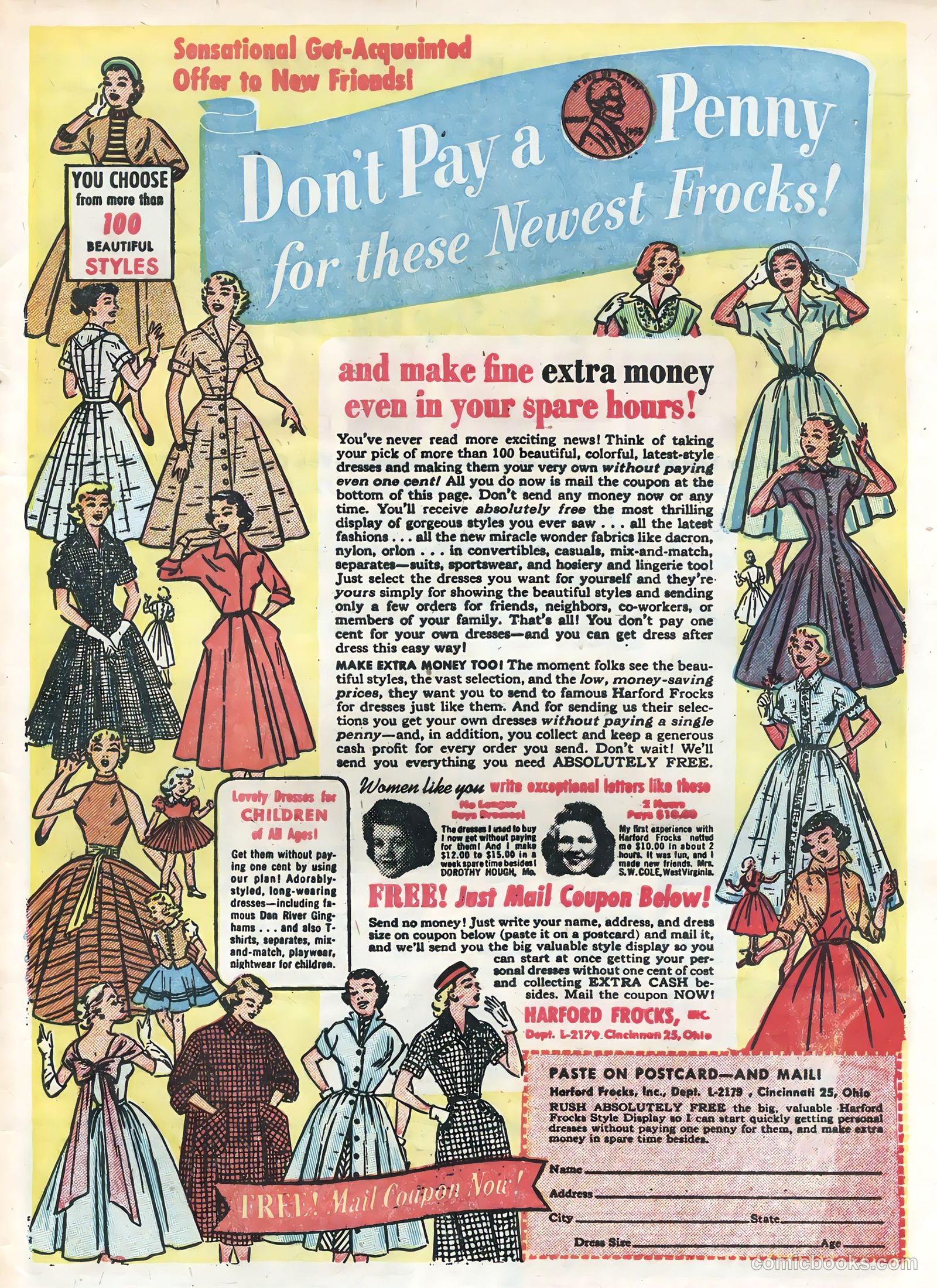 Lash La Rue Western #47 (1954) — page 33 of 36