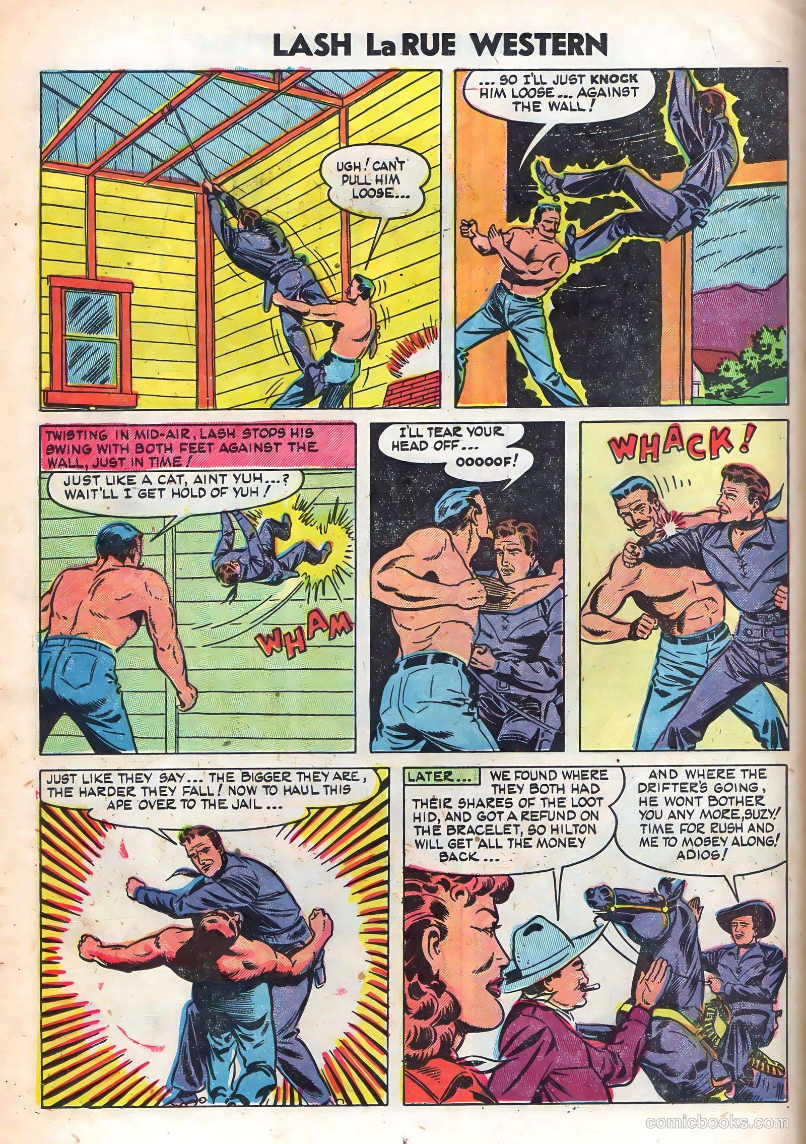 Lash La Rue Western #48 (1954) — page 18 of 36
