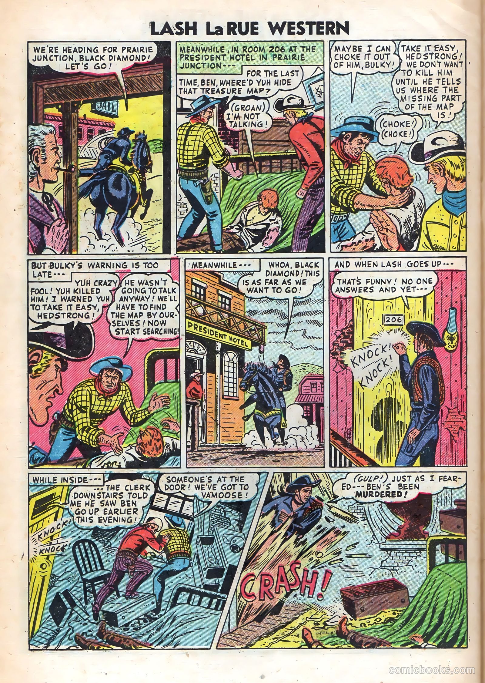 Lash La Rue Western #48 (1954) — page 26 of 36