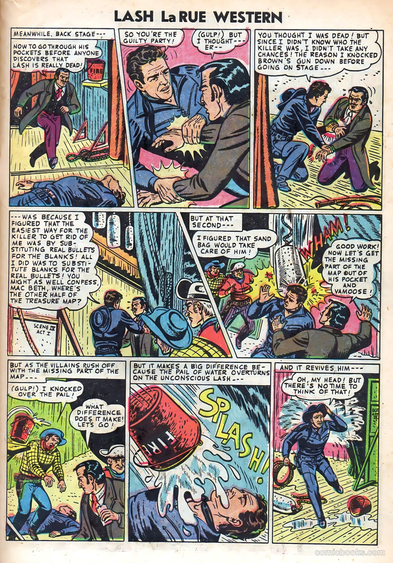 Lash La Rue Western #48 (1954) — page 31 of 36
