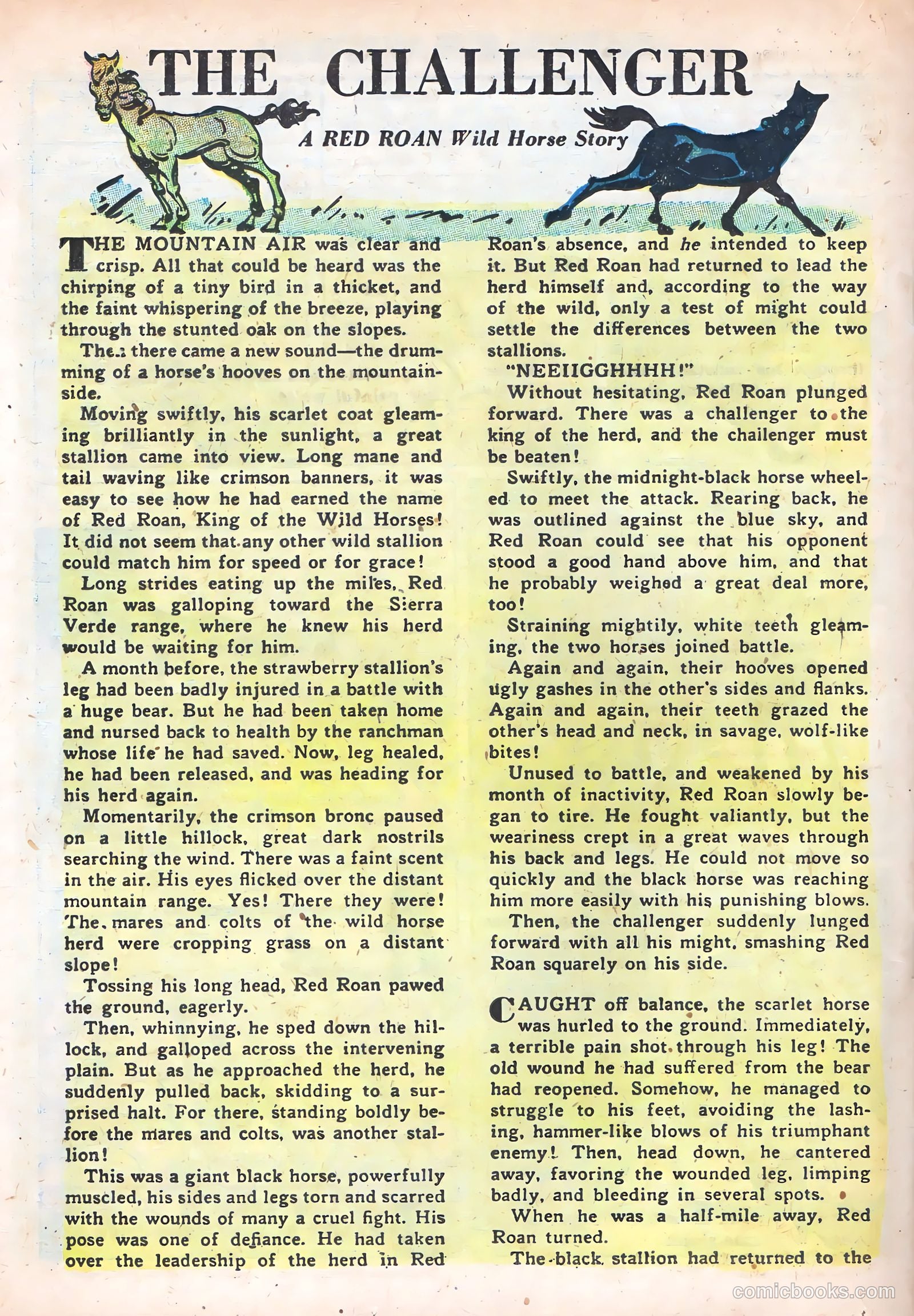 Lash La Rue Western #49 (1954) — page 20 of 36