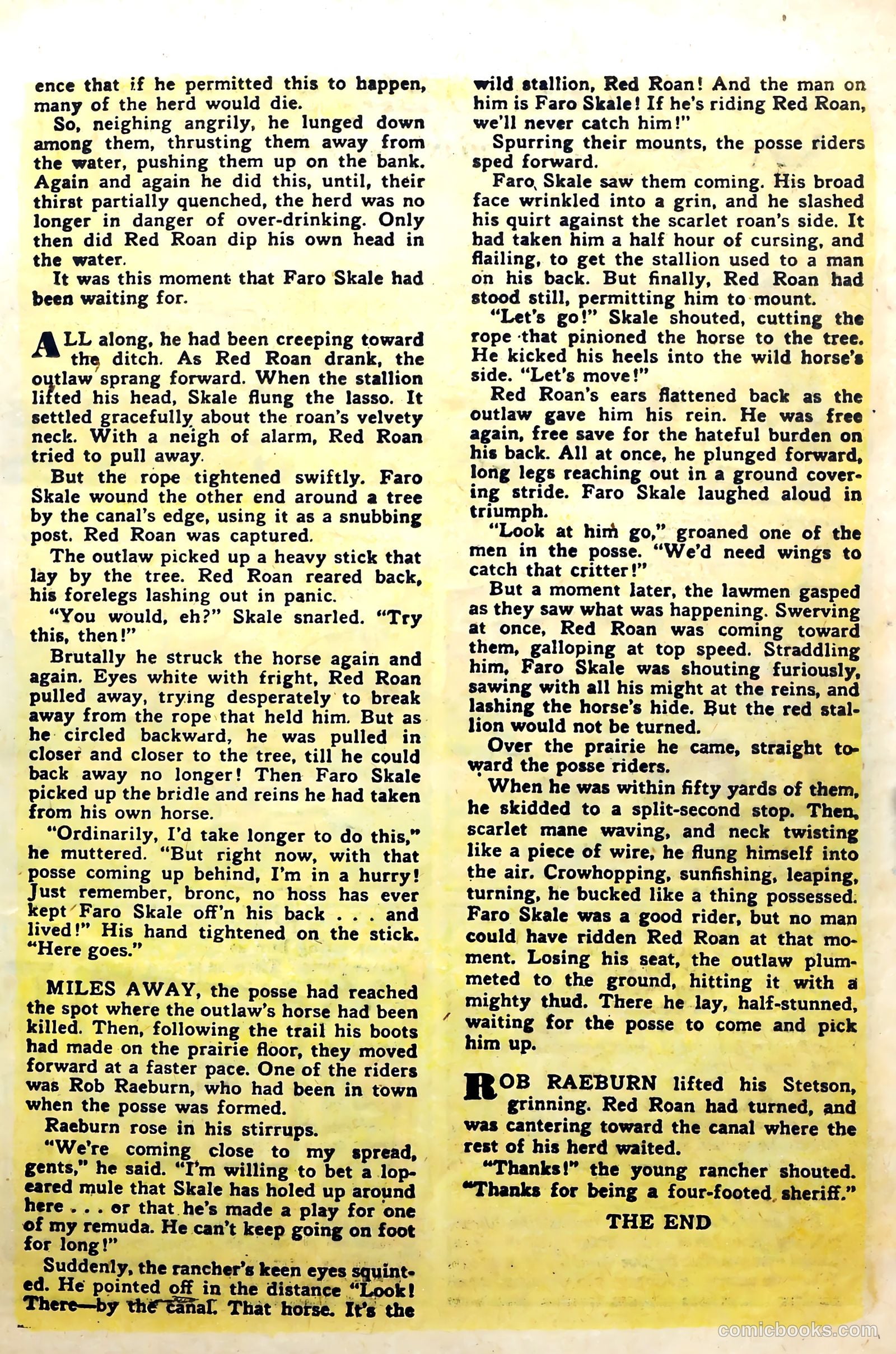 Lash La Rue Western #51 (1954) — page 21 of 36