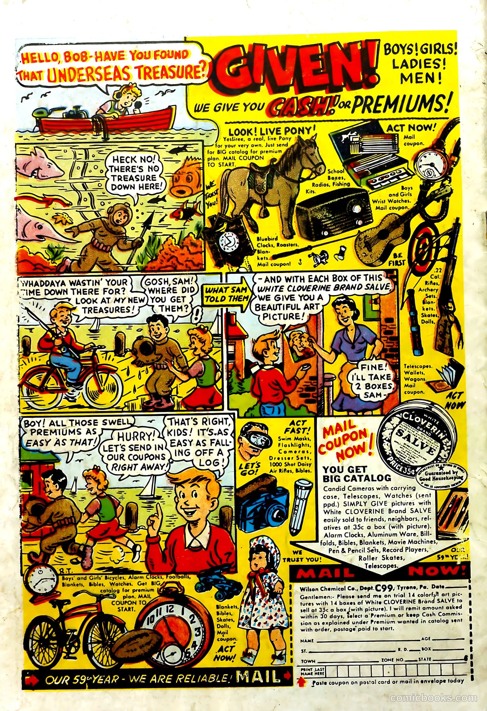 Lash La Rue Western #51 (1954) — page 36 of 36