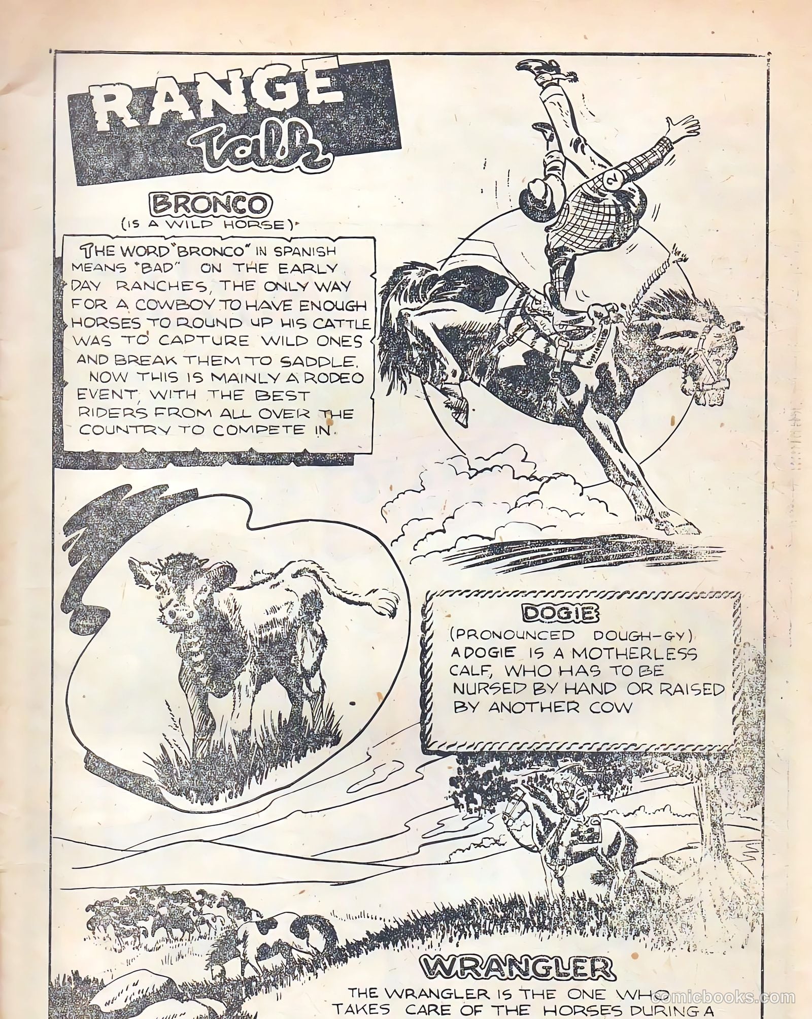Lash La Rue Western #53 (1955) — page 3 of 36