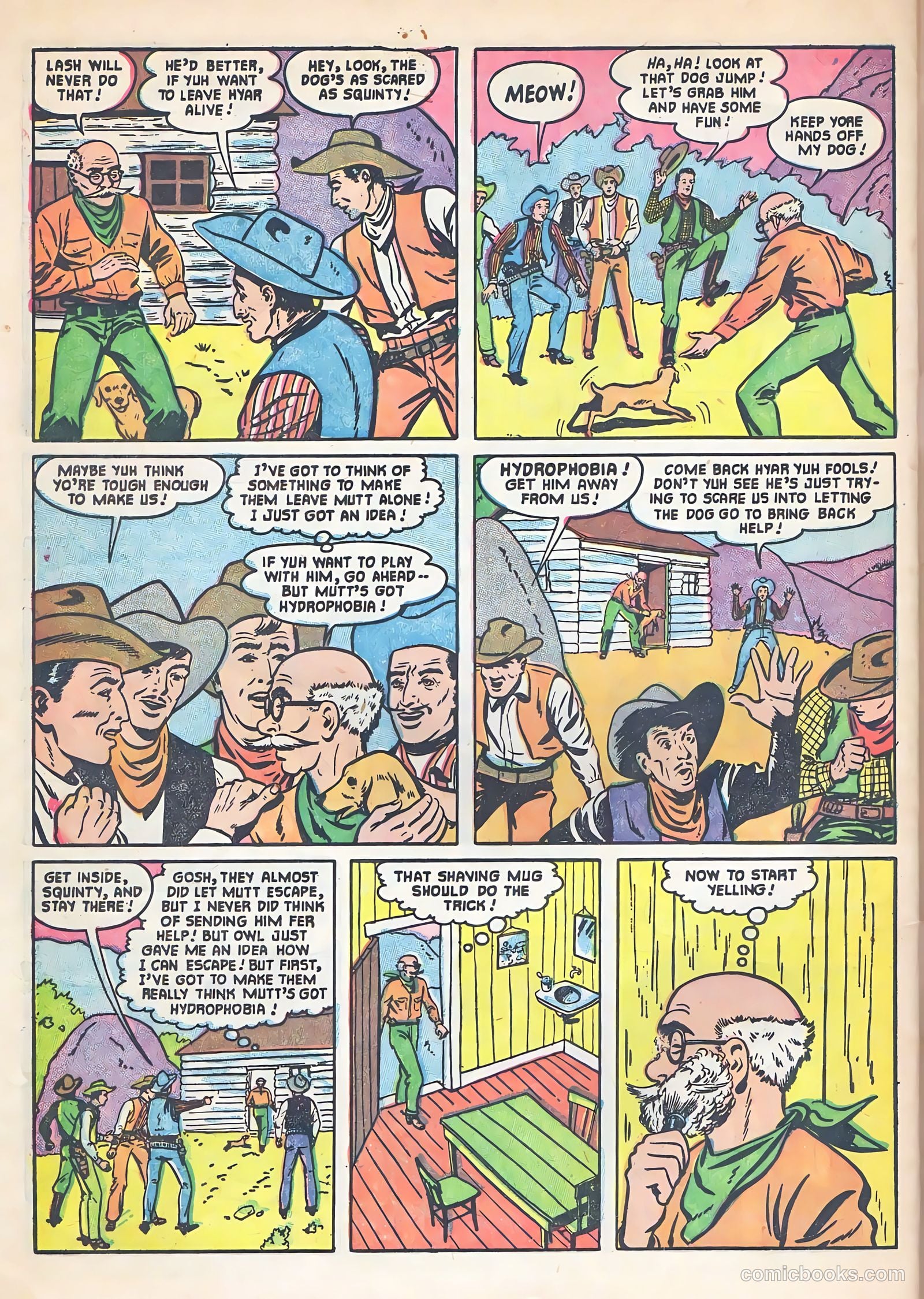 Lash La Rue Western #53 (1955) — page 32 of 36