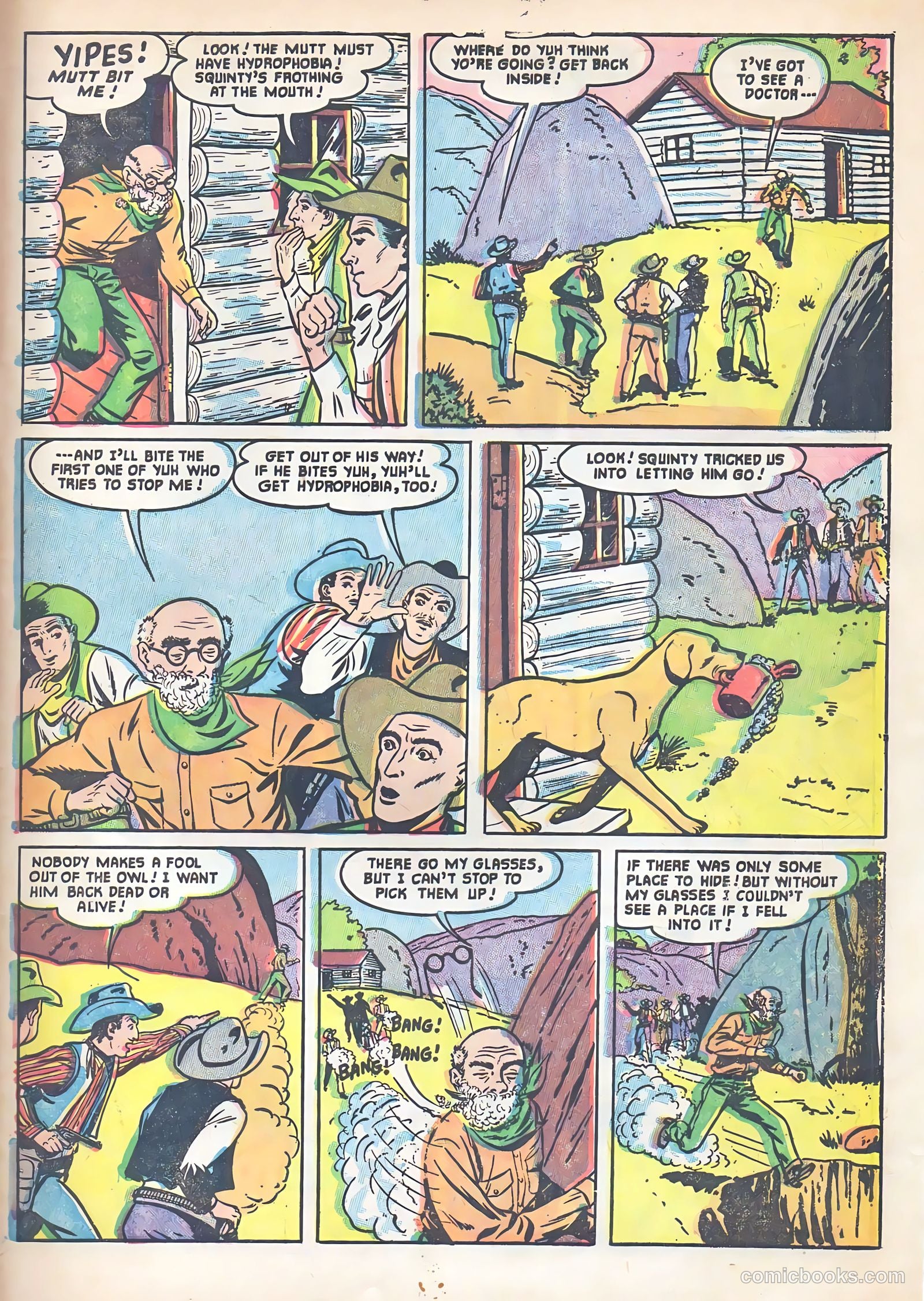 Lash La Rue Western #53 (1955) — page 33 of 36
