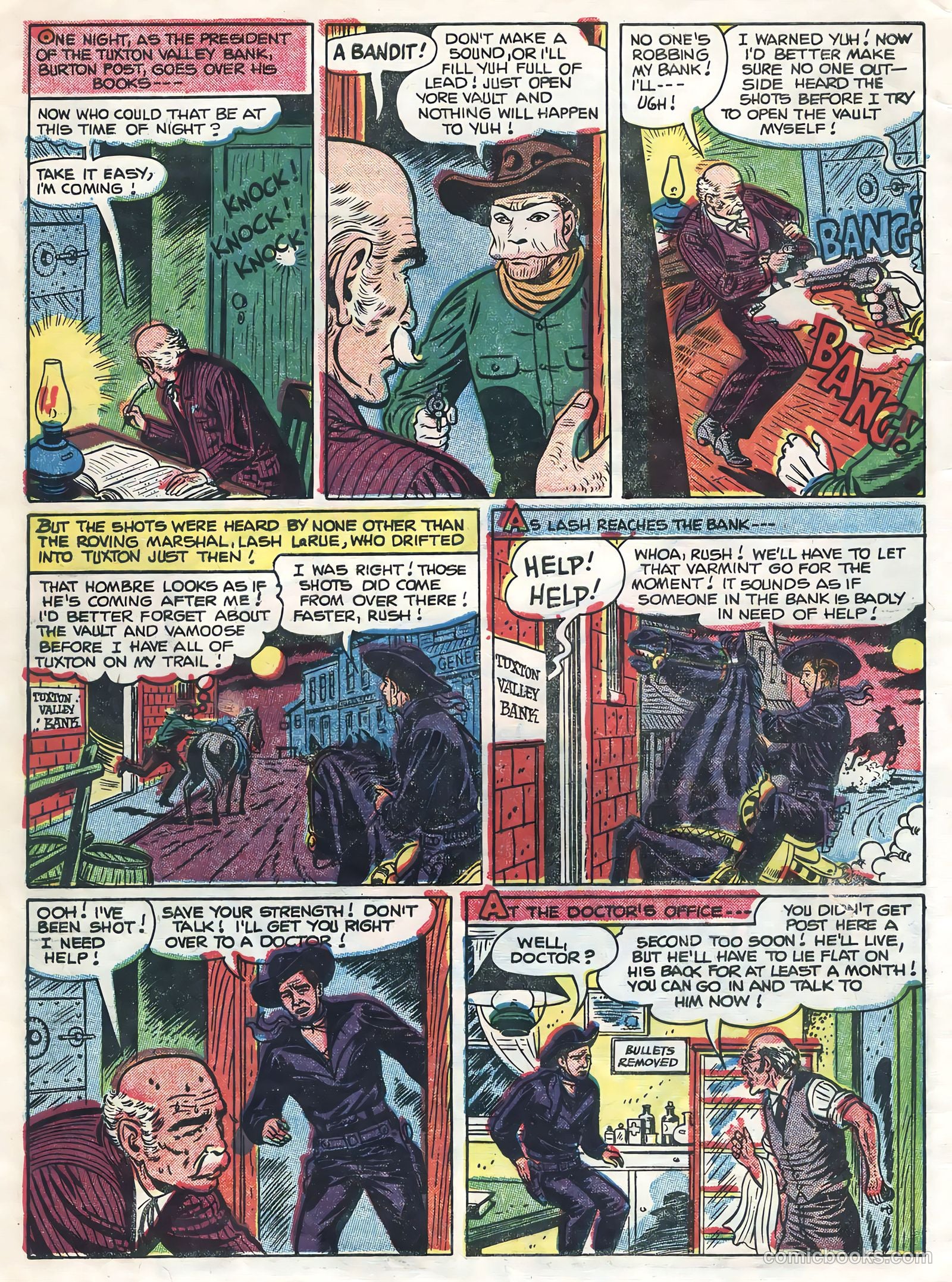 Lash La Rue Western #54 (1955) — page 4 of 36