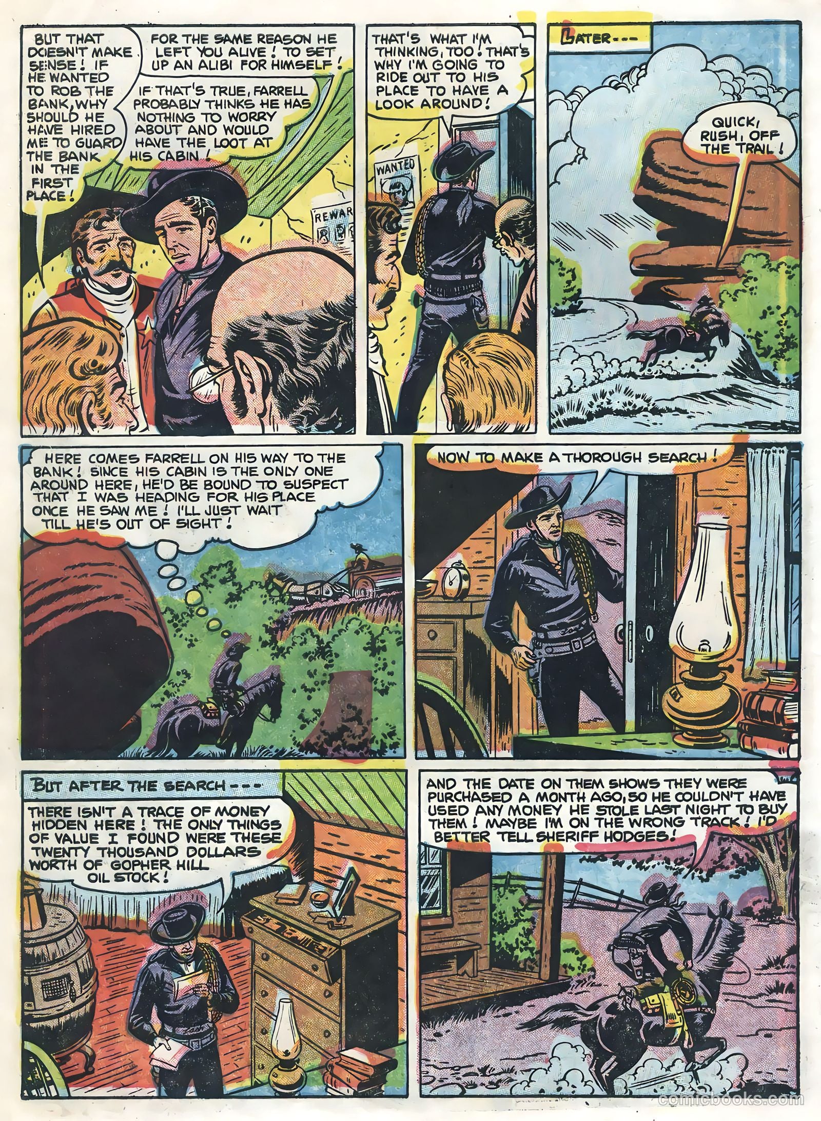 Lash La Rue Western #54 (1955) — page 10 of 36
