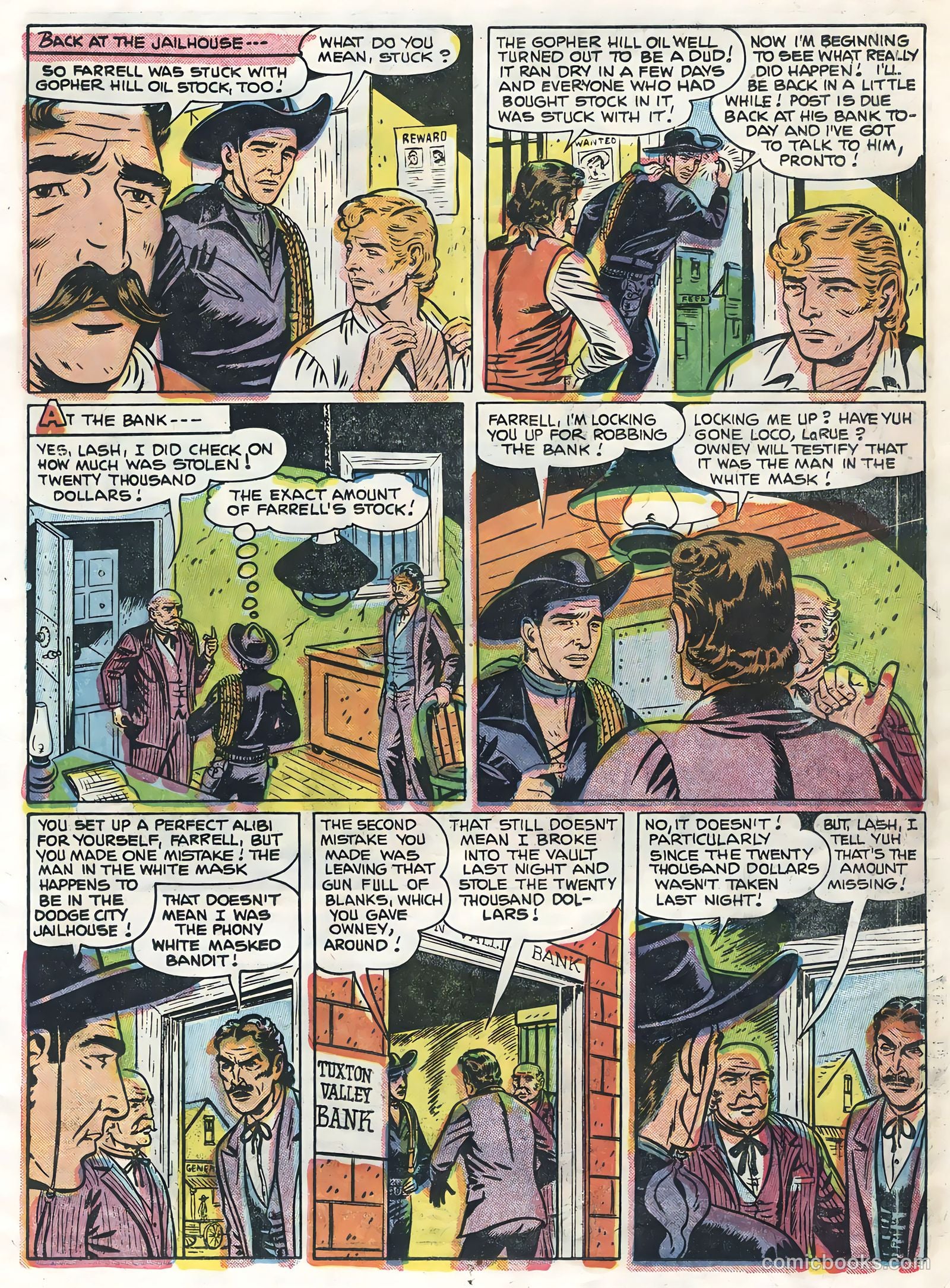 Lash La Rue Western #54 (1955) — page 11 of 36