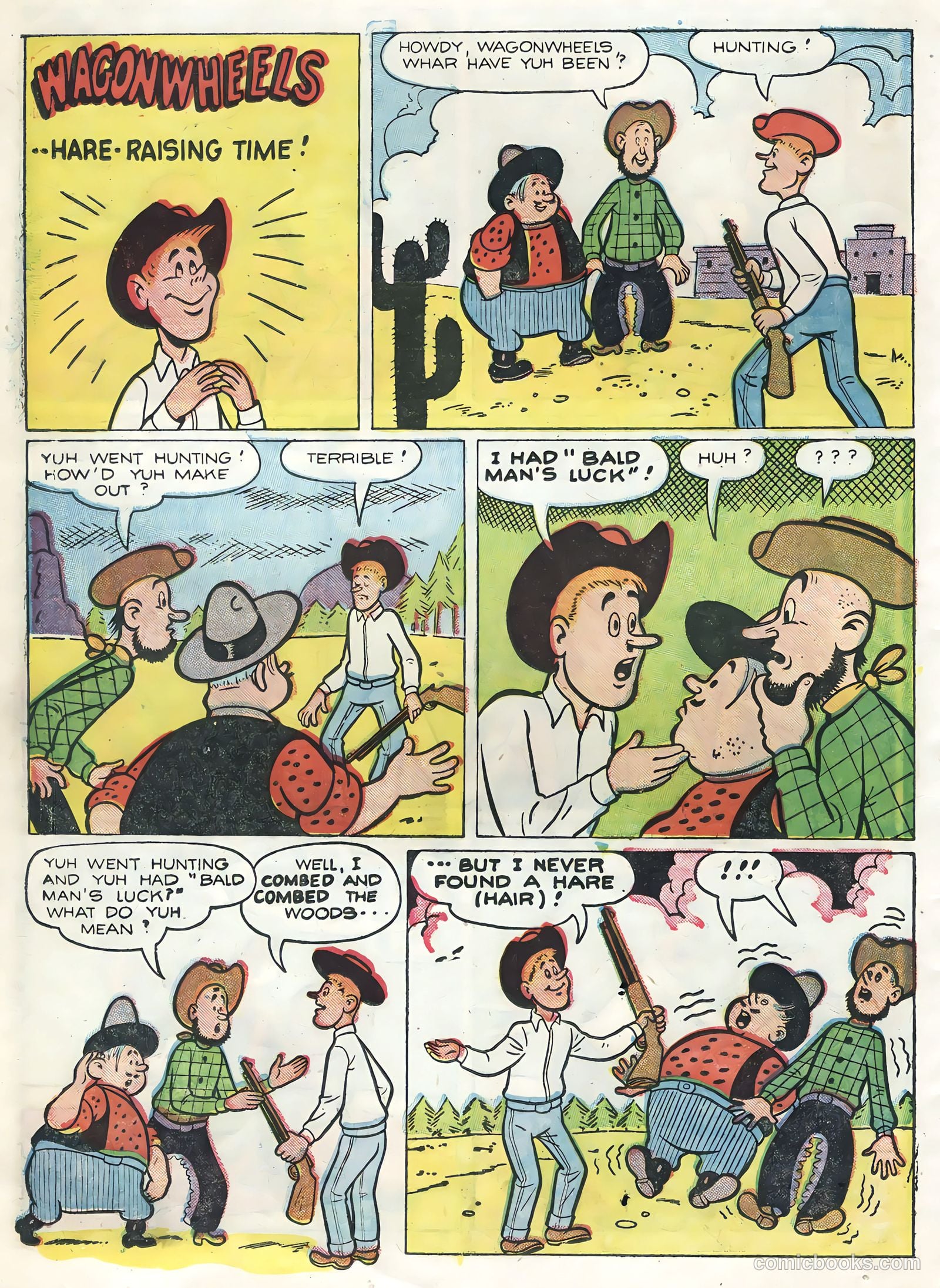 Lash La Rue Western #54 (1955) — page 22 of 36