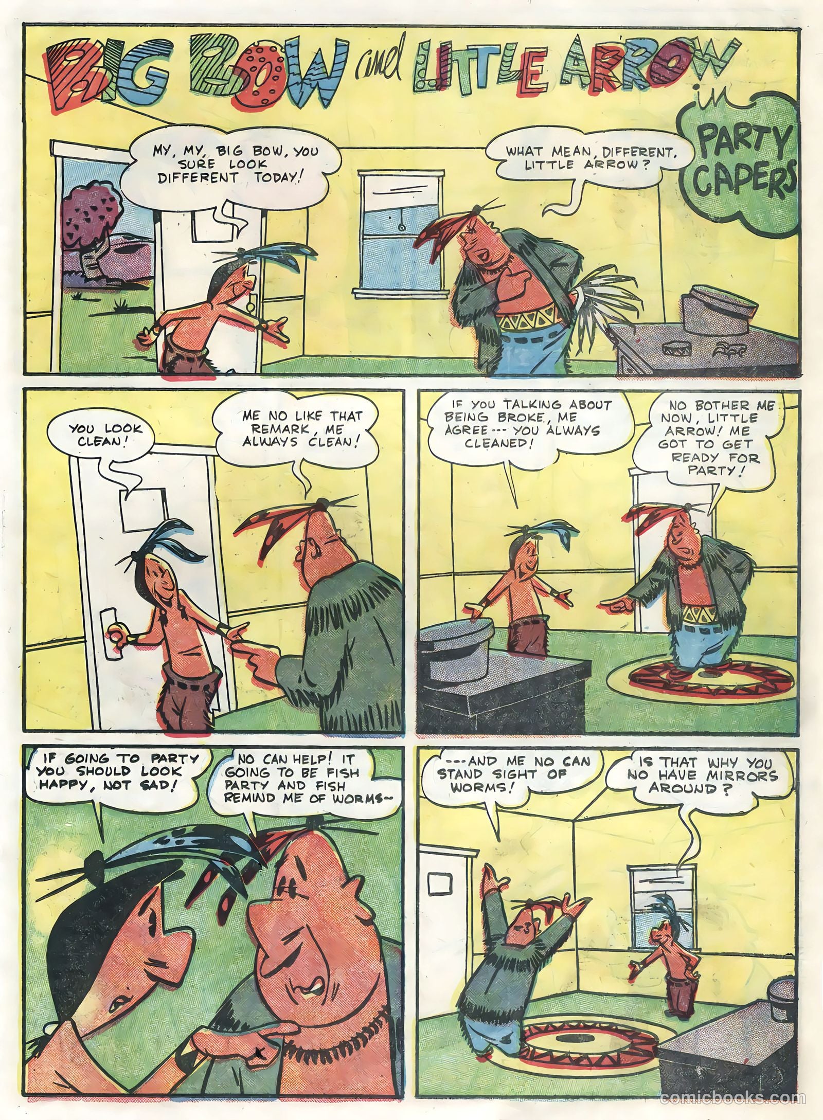 Lash La Rue Western #54 (1955) — page 23 of 36