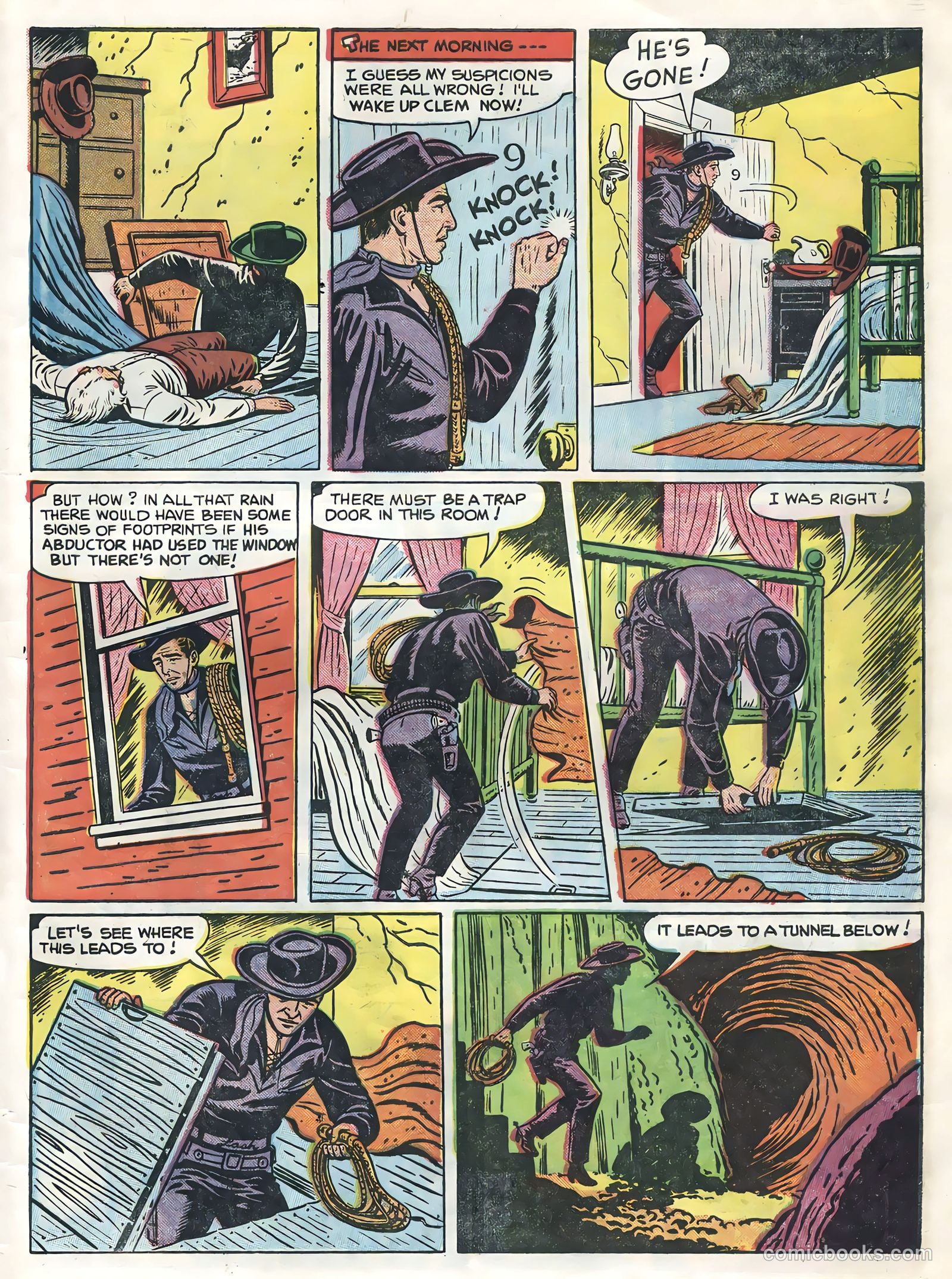 Lash La Rue Western #54 (1955) — page 31 of 36