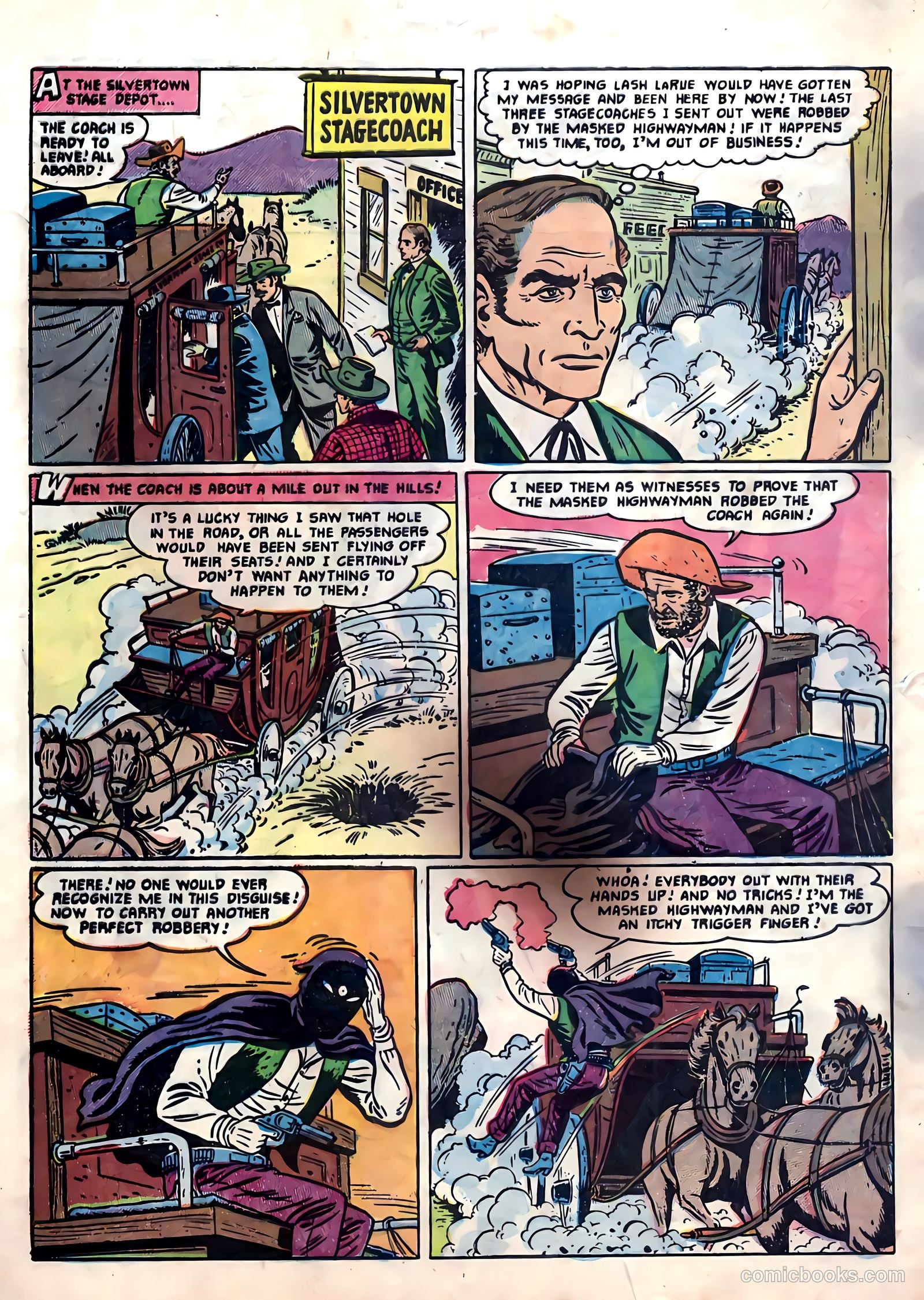 Lash La Rue Western #55 (1955) — page 3 of 33