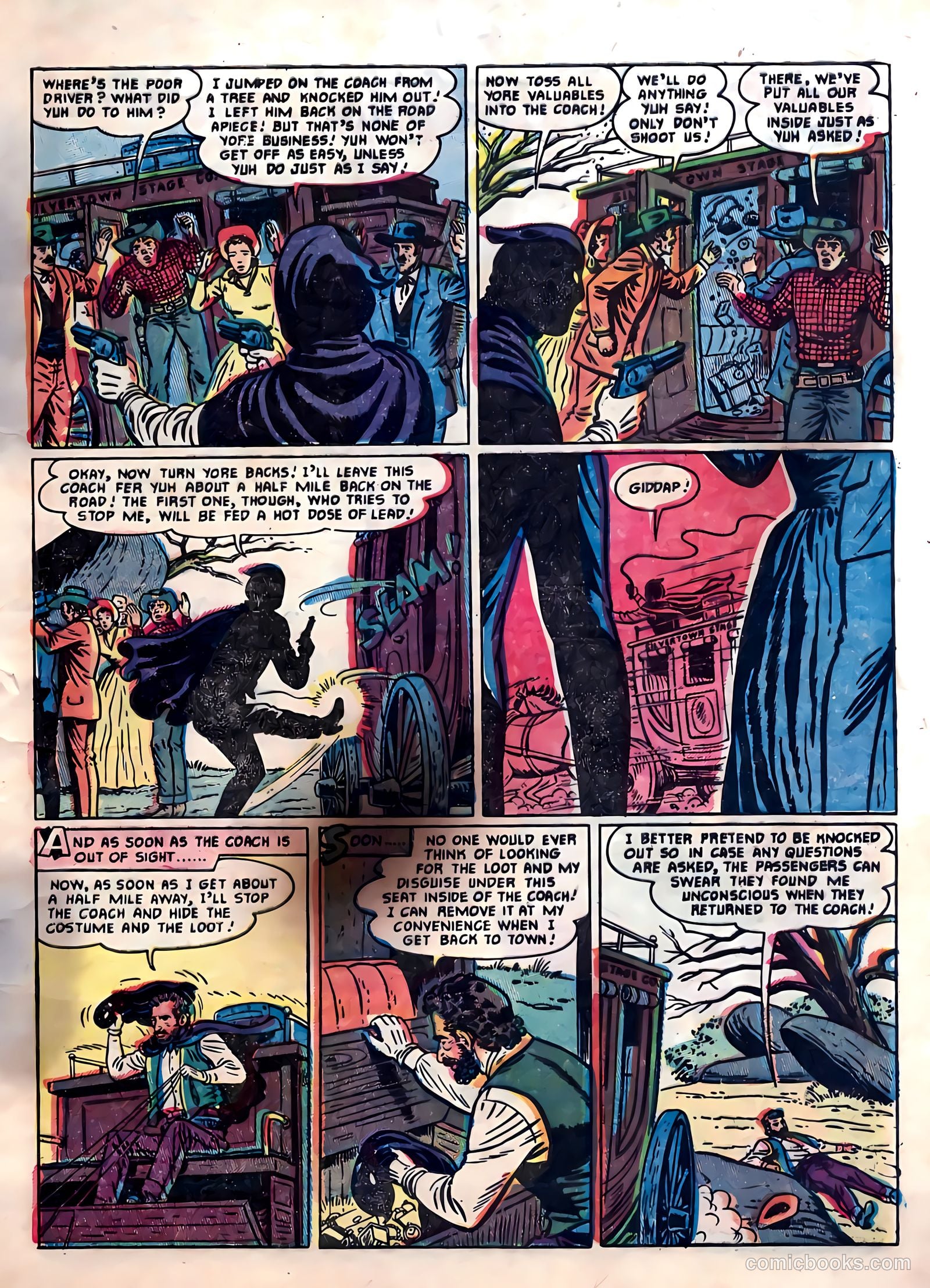 Lash La Rue Western #55 (1955) — page 4 of 33