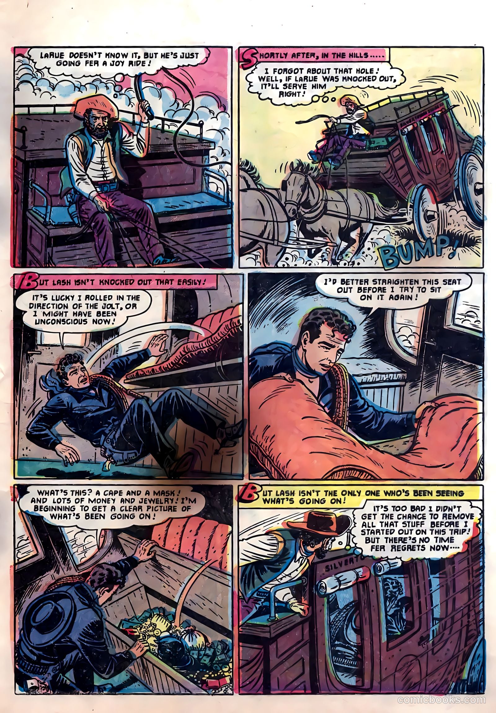 Lash La Rue Western #55 (1955) — page 8 of 33