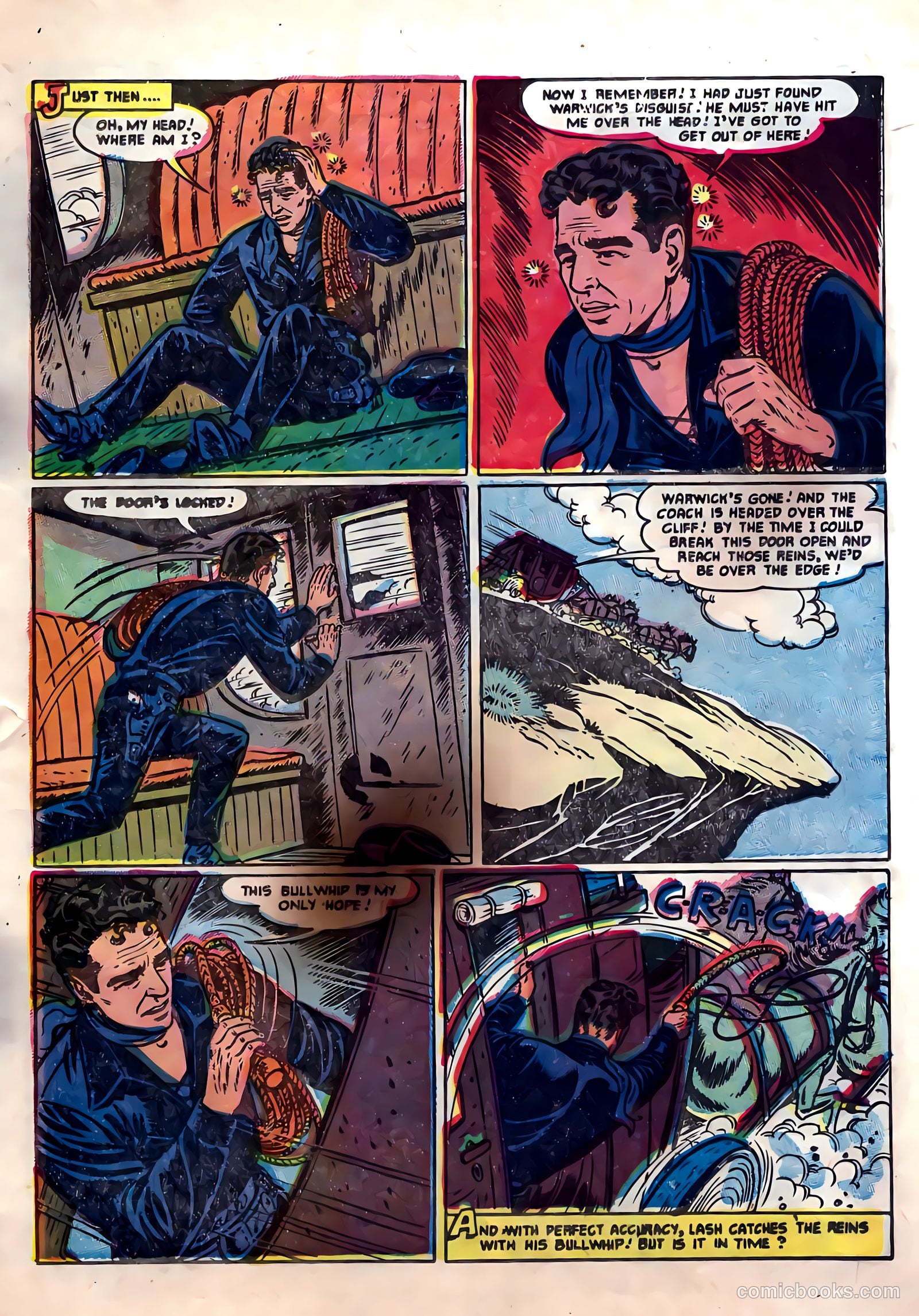 Lash La Rue Western #55 (1955) — page 10 of 33