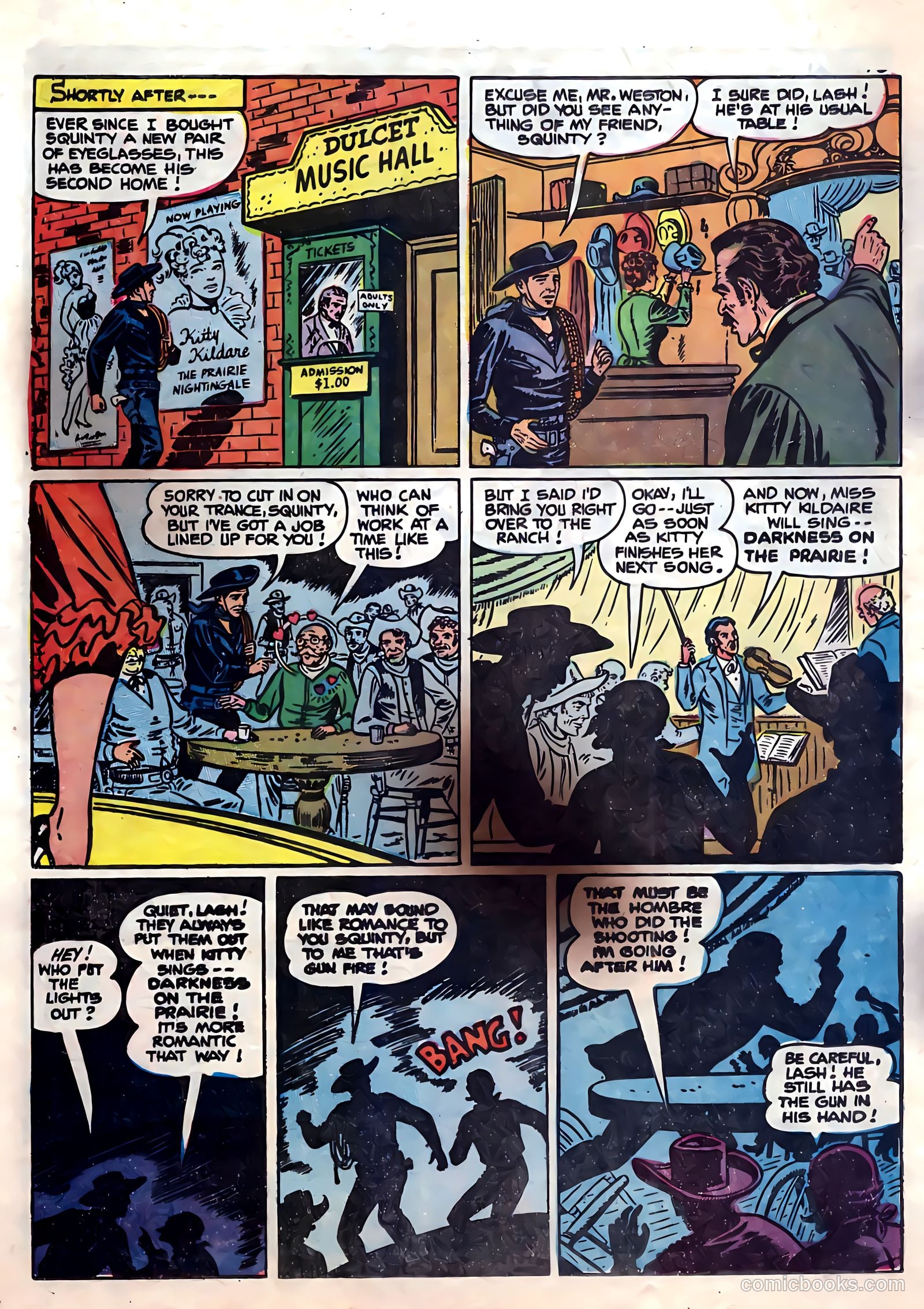Lash La Rue Western #55 (1955) — page 17 of 33