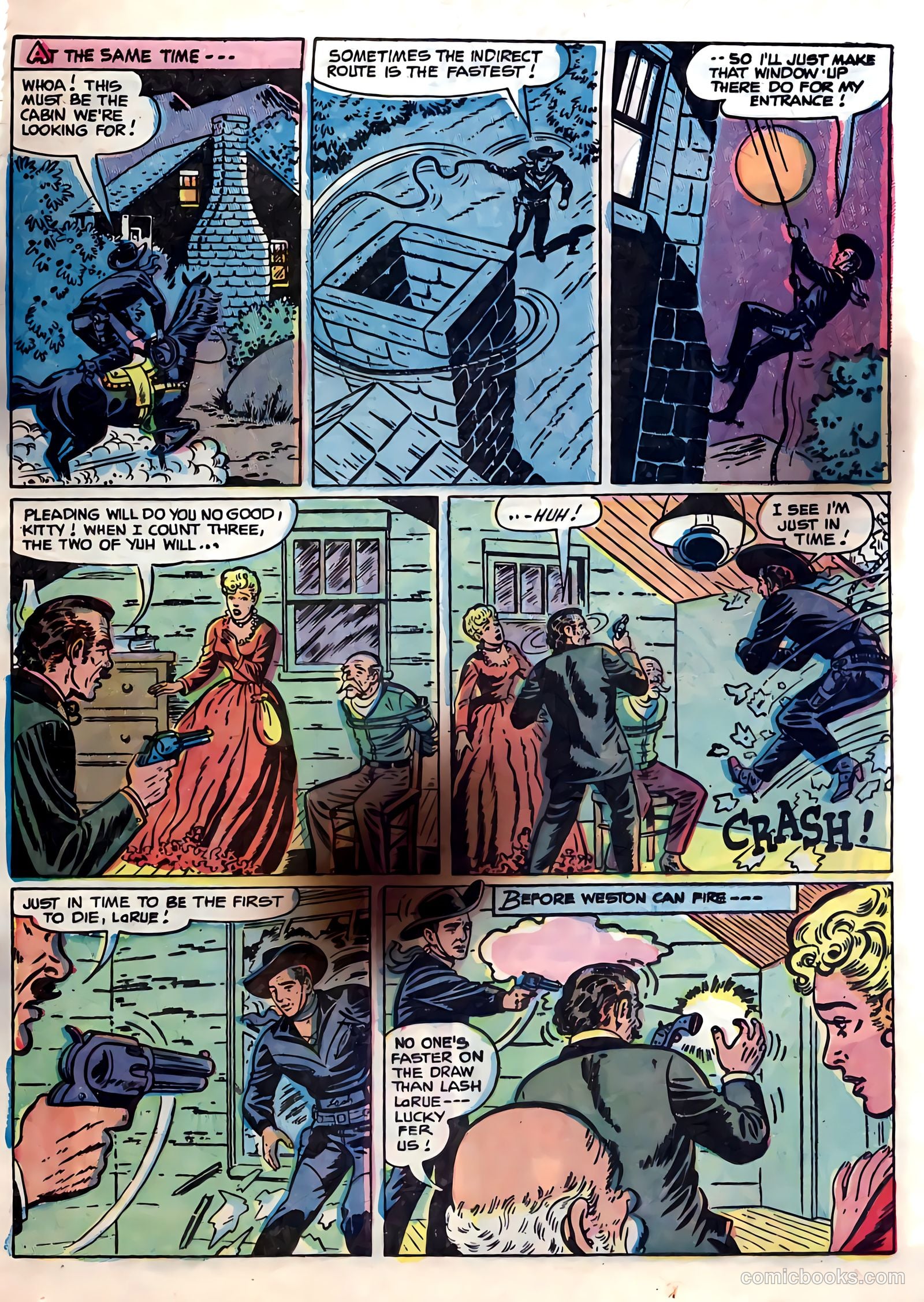 Lash La Rue Western #55 (1955) — page 24 of 33