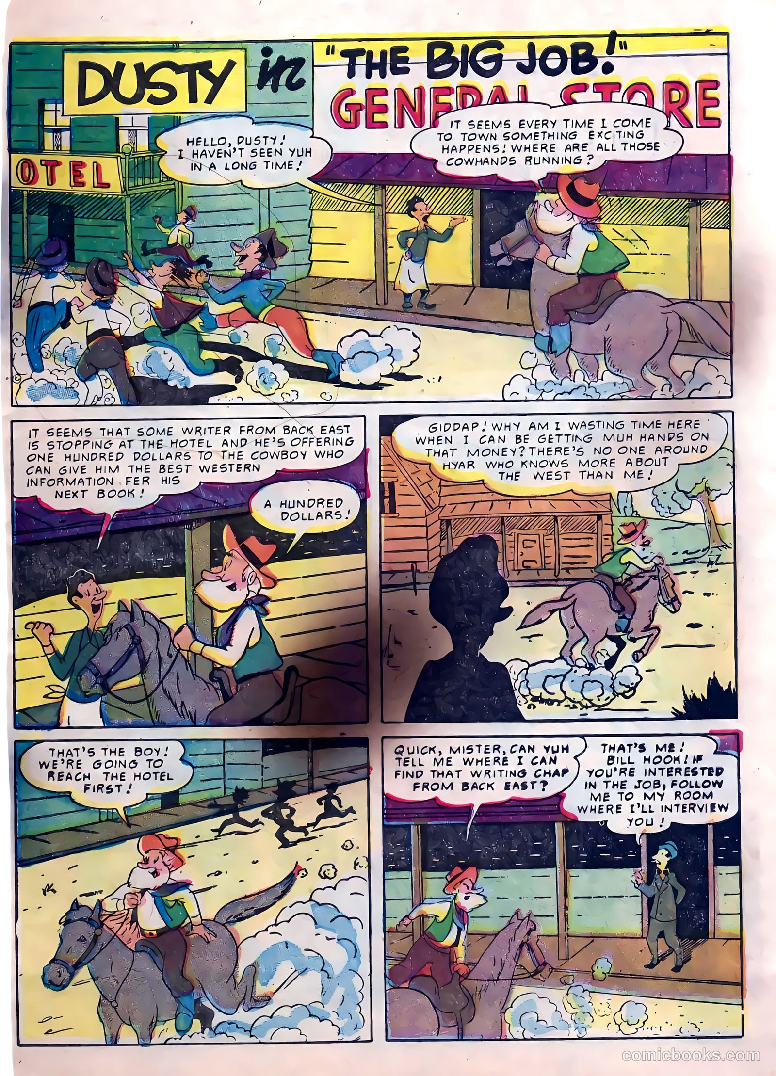Lash La Rue Western #55 (1955) — page 26 of 33