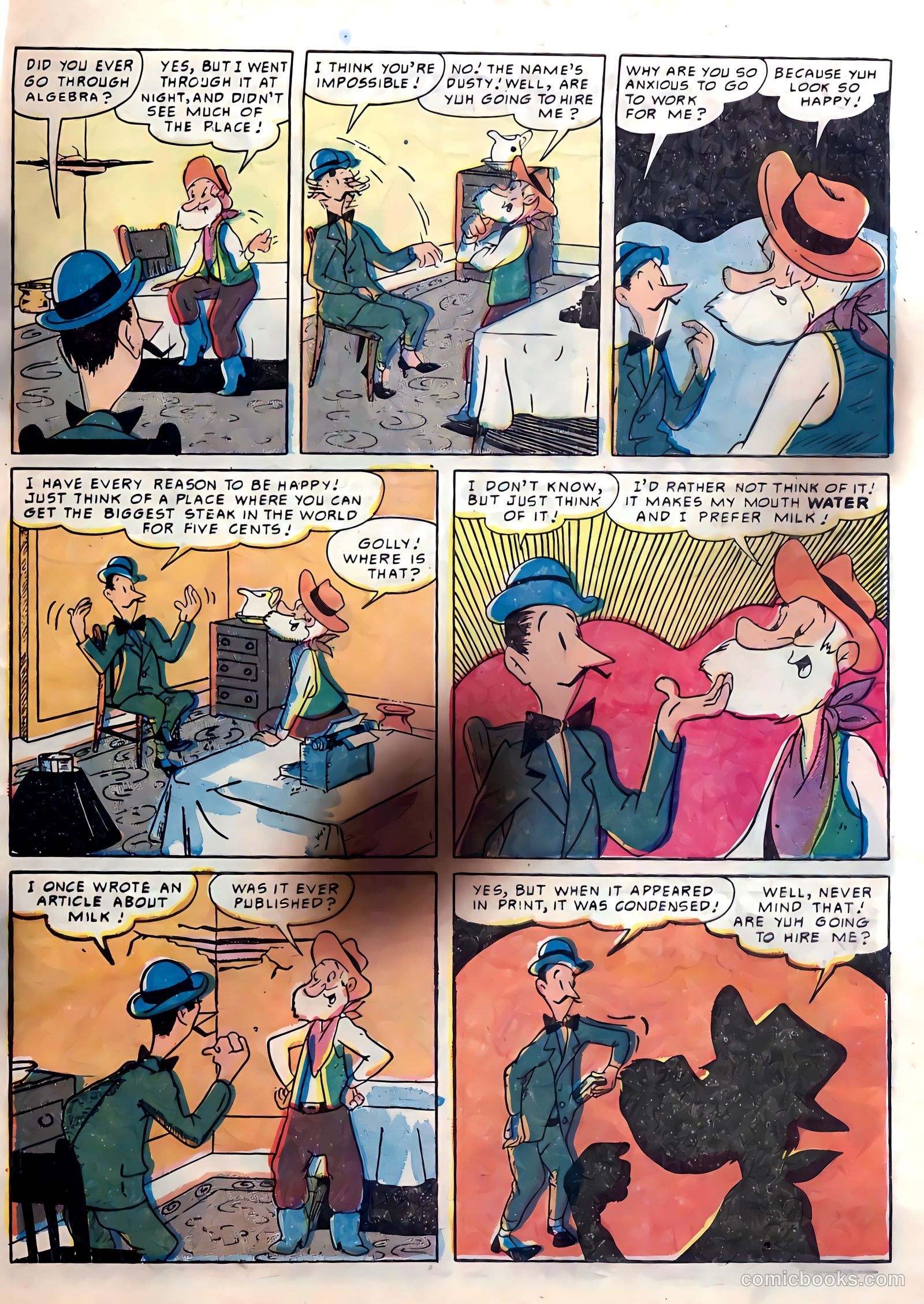 Lash La Rue Western #55 (1955) — page 28 of 33