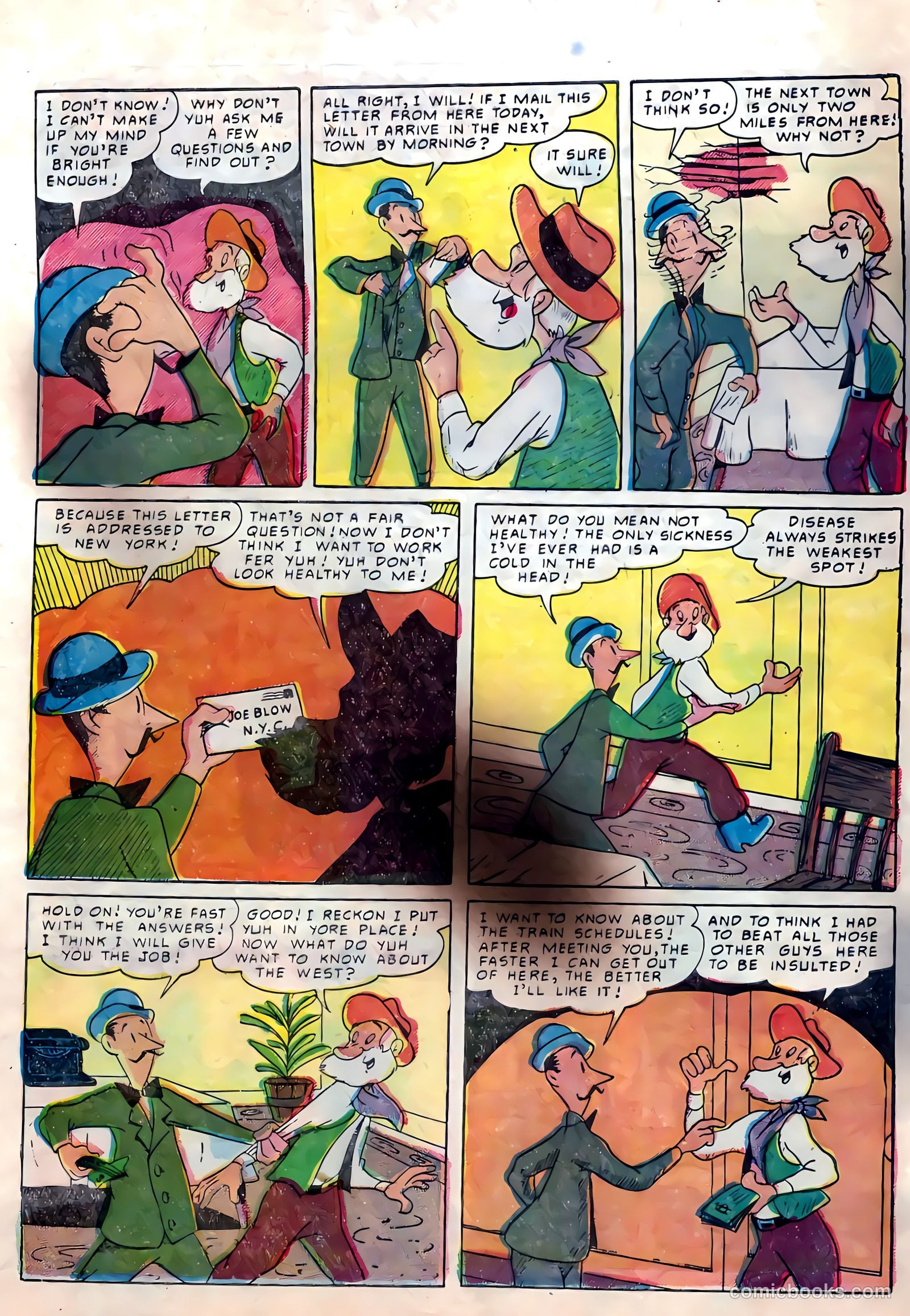 Lash La Rue Western #55 (1955) — page 29 of 33