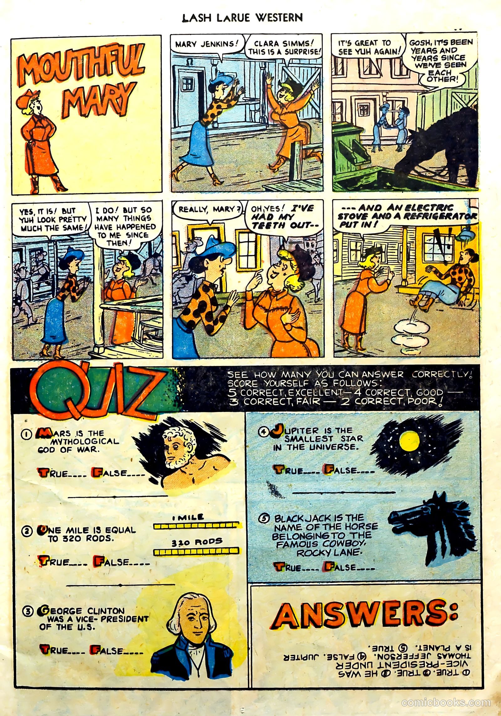 Lash La Rue Western #57 (1955) — page 13 of 36