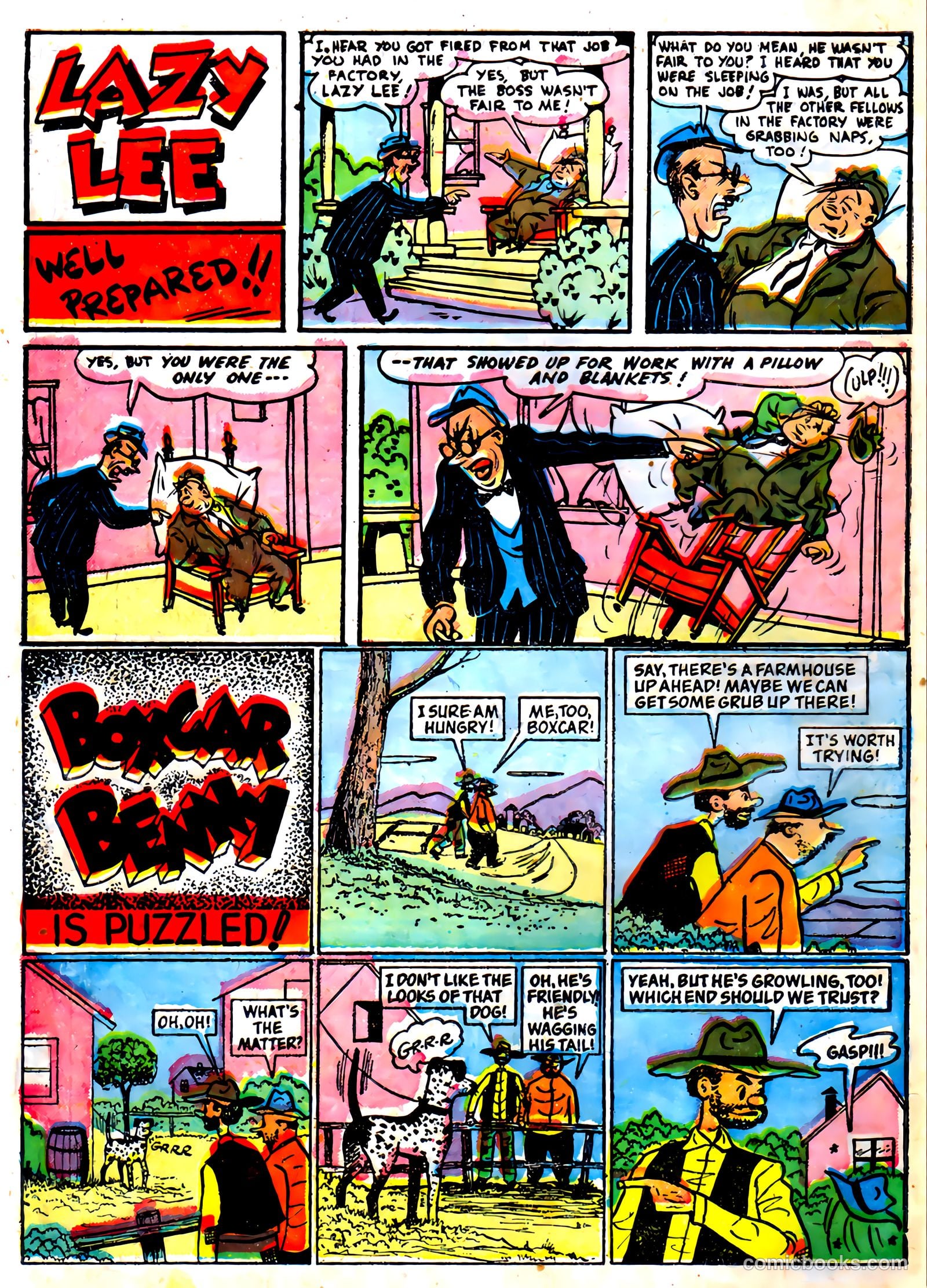 Lash La Rue Western #59 (1956) — page 10 of 36