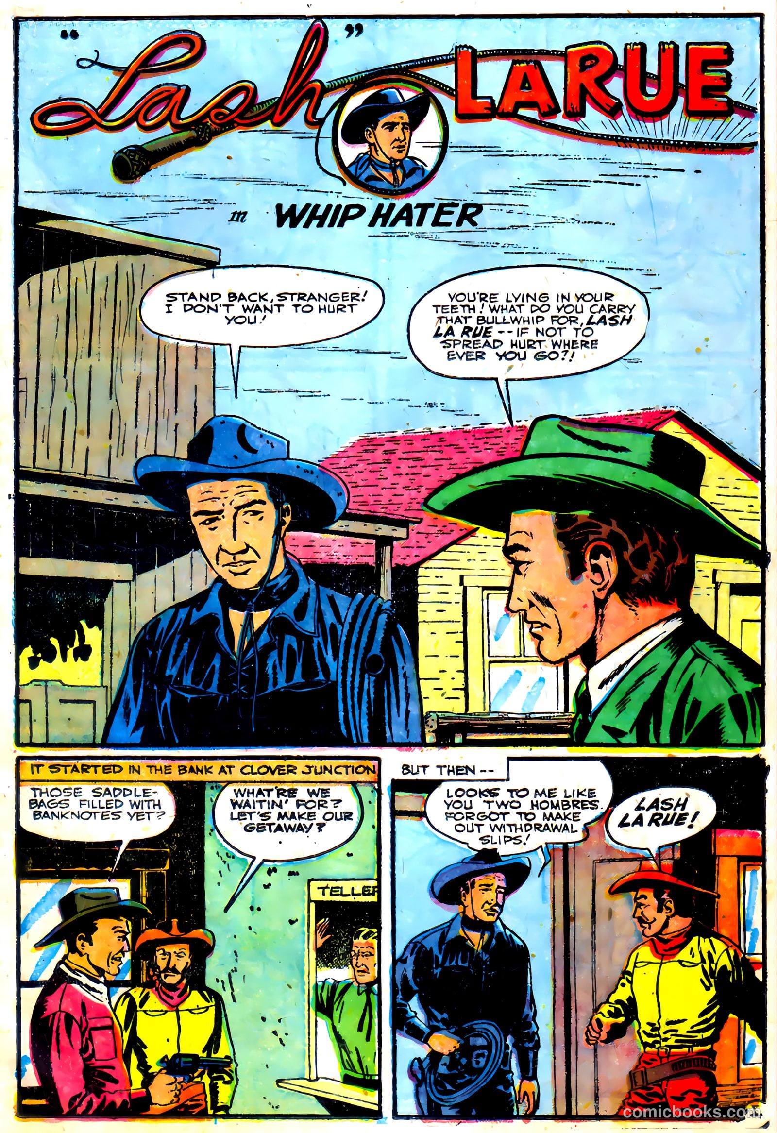 Lash La Rue Western #59 (1956) — page 11 of 36