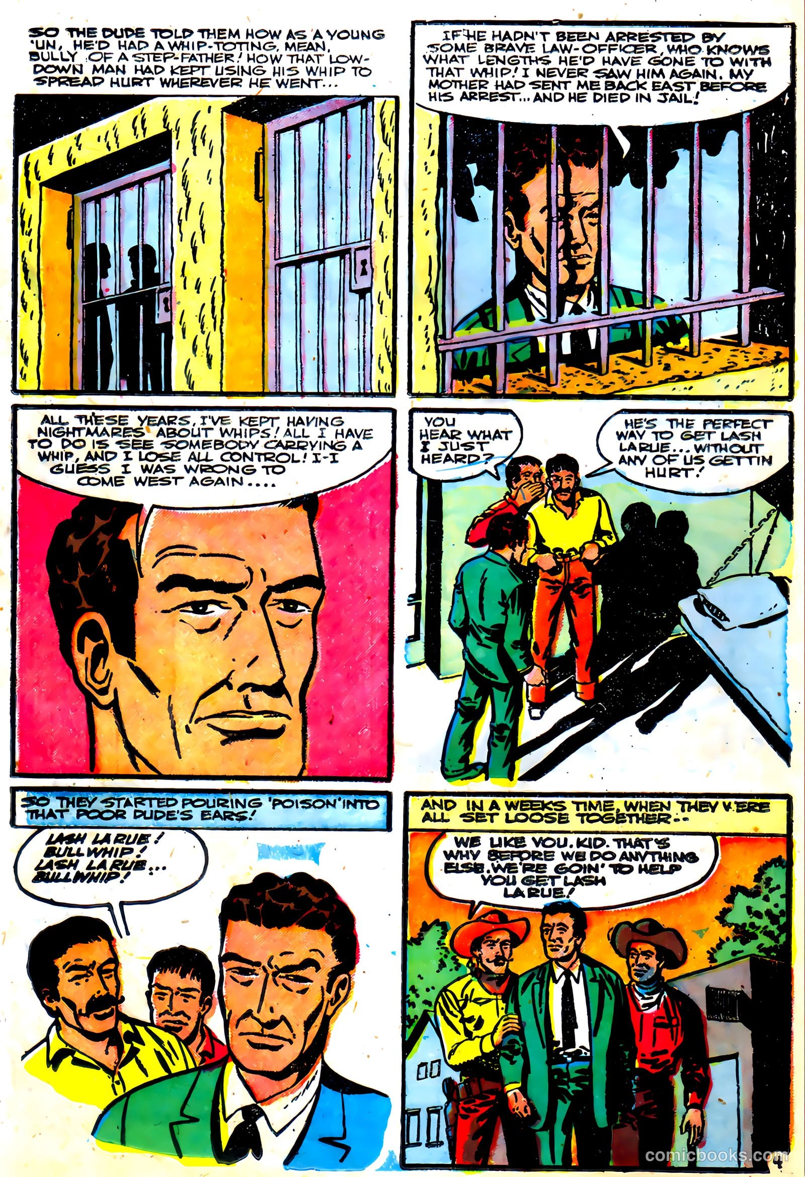 Lash La Rue Western #59 (1956) — page 14 of 36