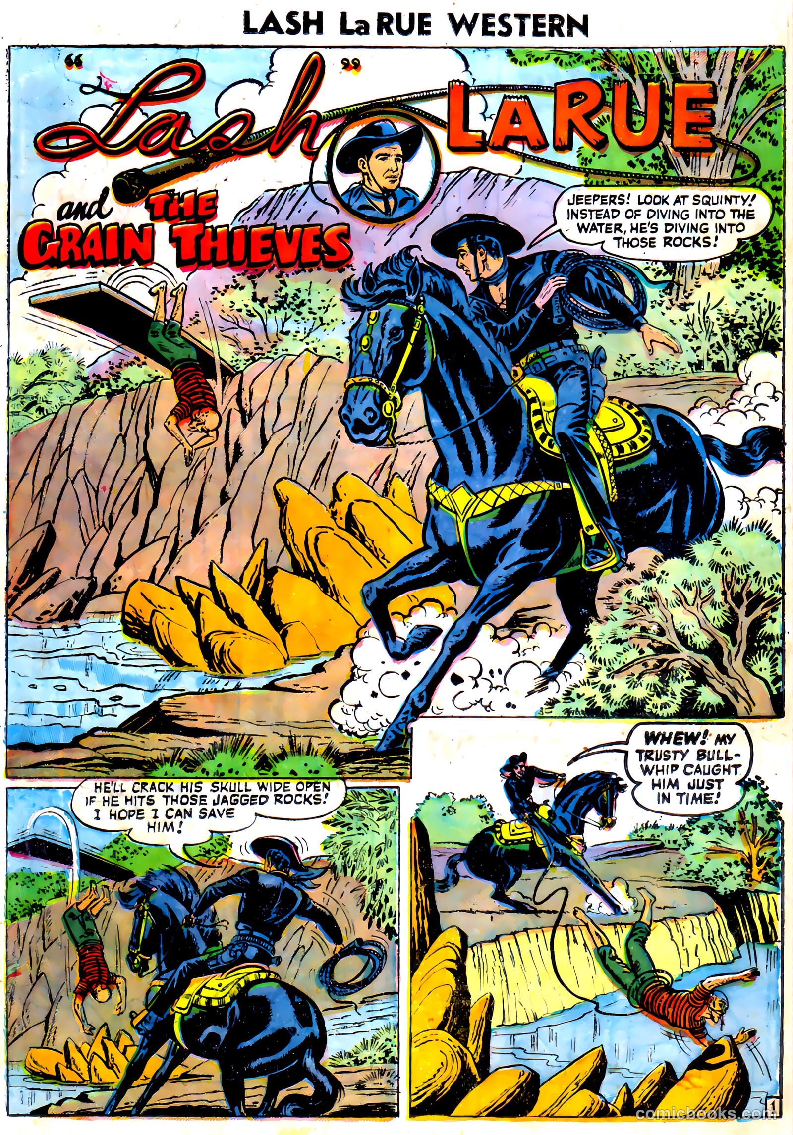 Lash La Rue Western #59 (1956) — page 26 of 36