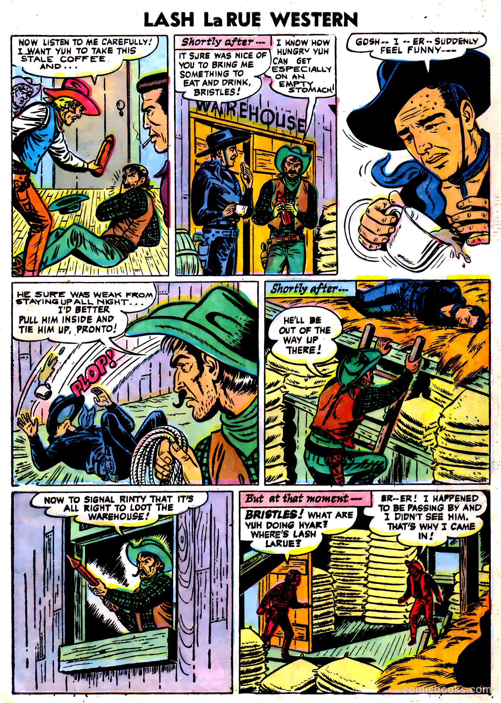 Lash La Rue Western #59 (1956) — page 29 of 36