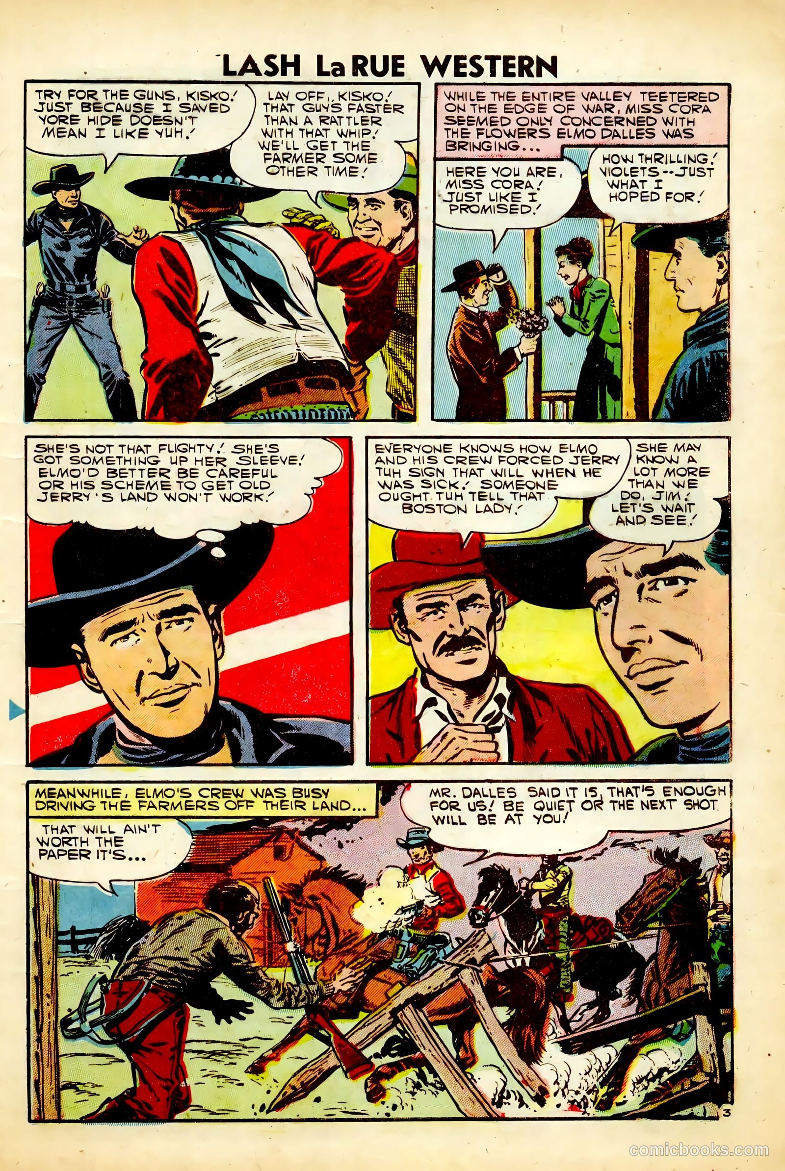 Lash La Rue Western #63 (1957) — page 5 of 36