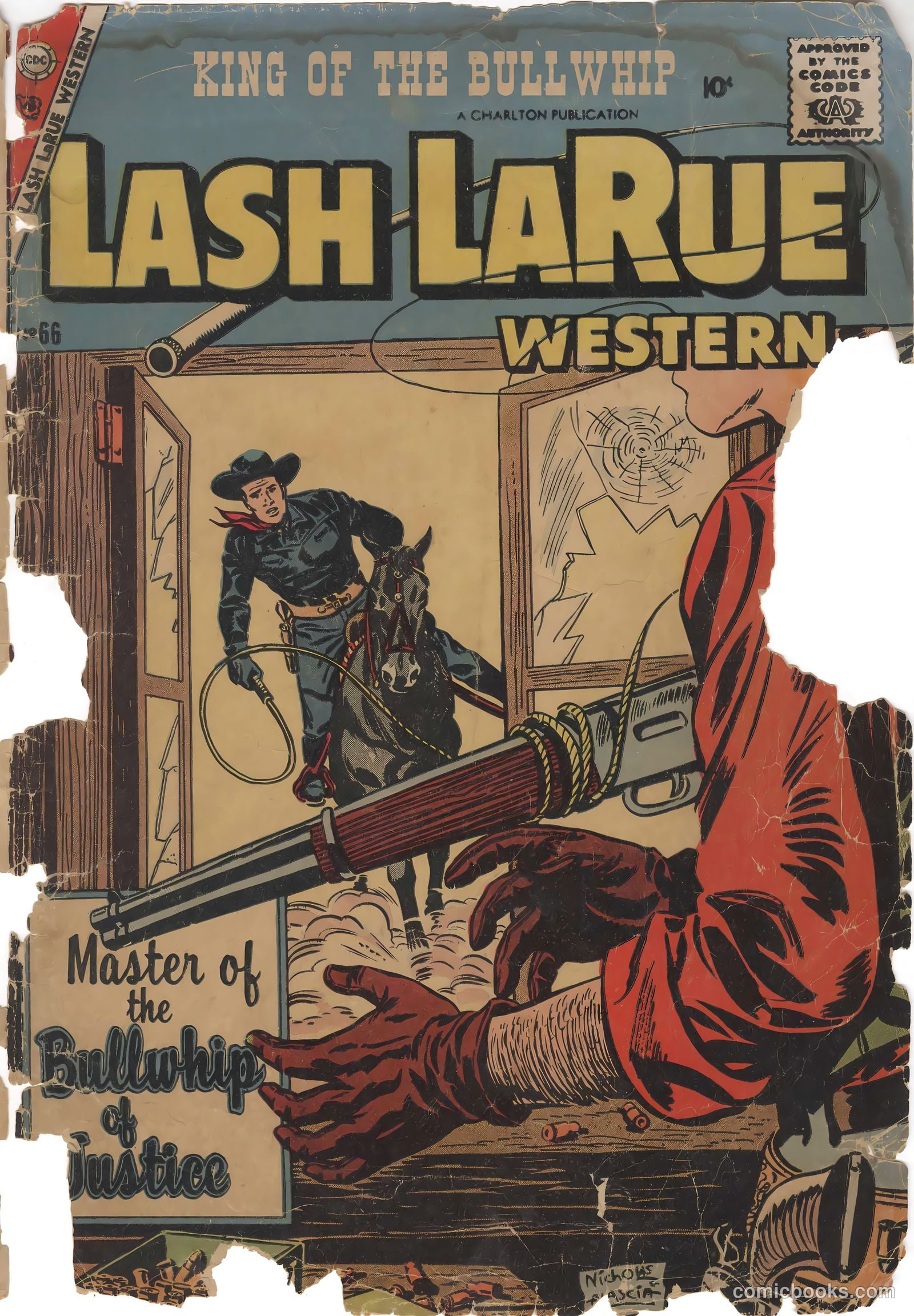 Lash La Rue Western #66 (1957) — page 2 of 37
