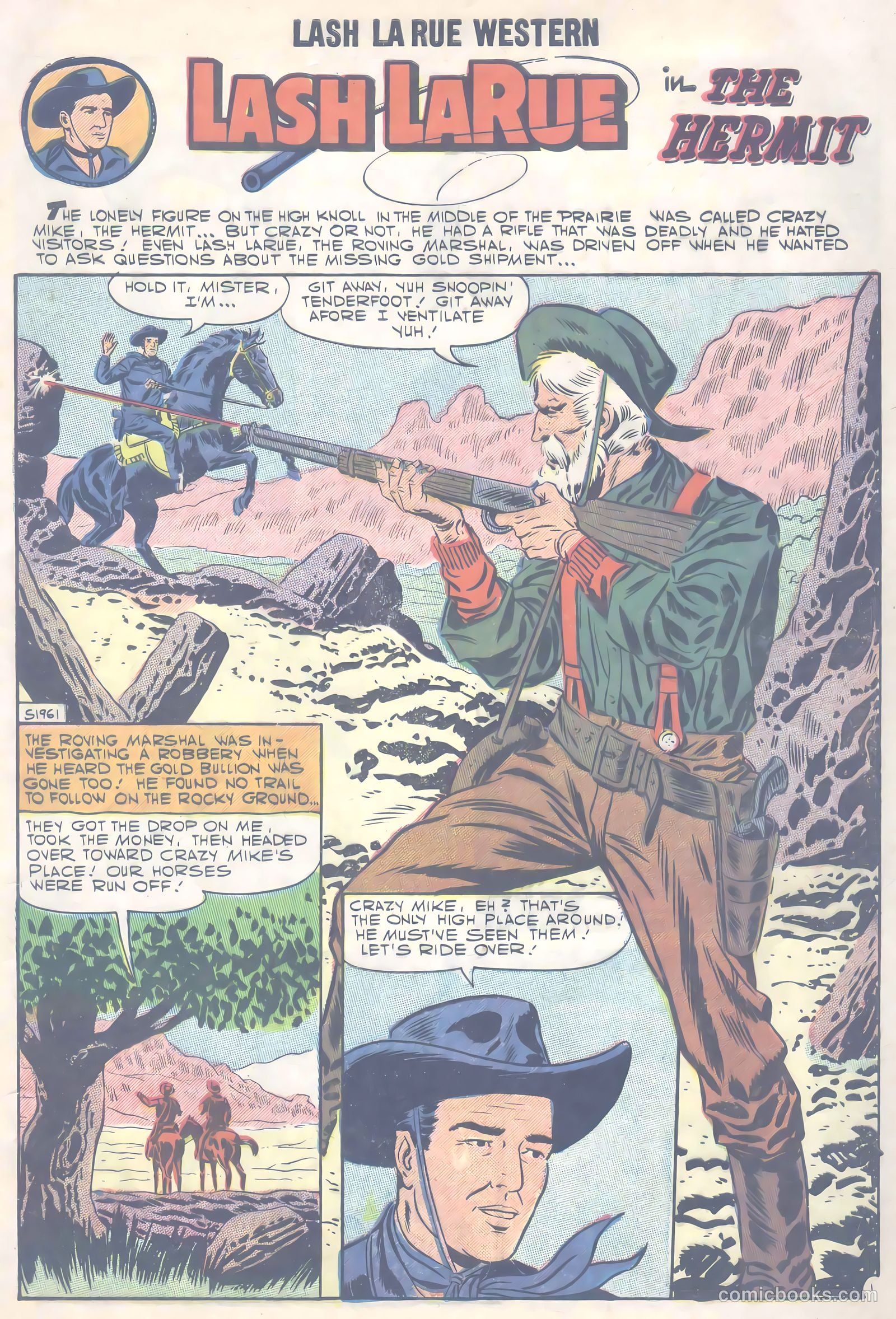 Lash La Rue Western #66 (1957) — page 10 of 37