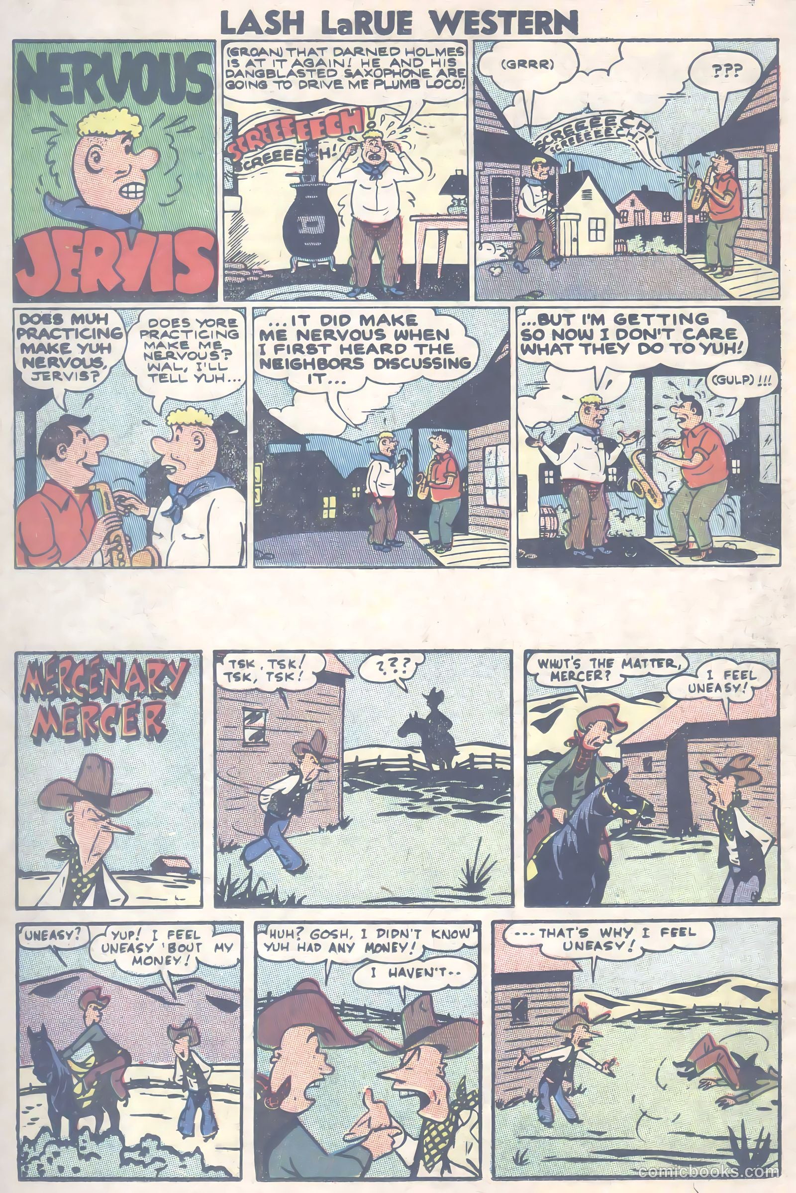 Lash La Rue Western #66 (1957) — page 19 of 37