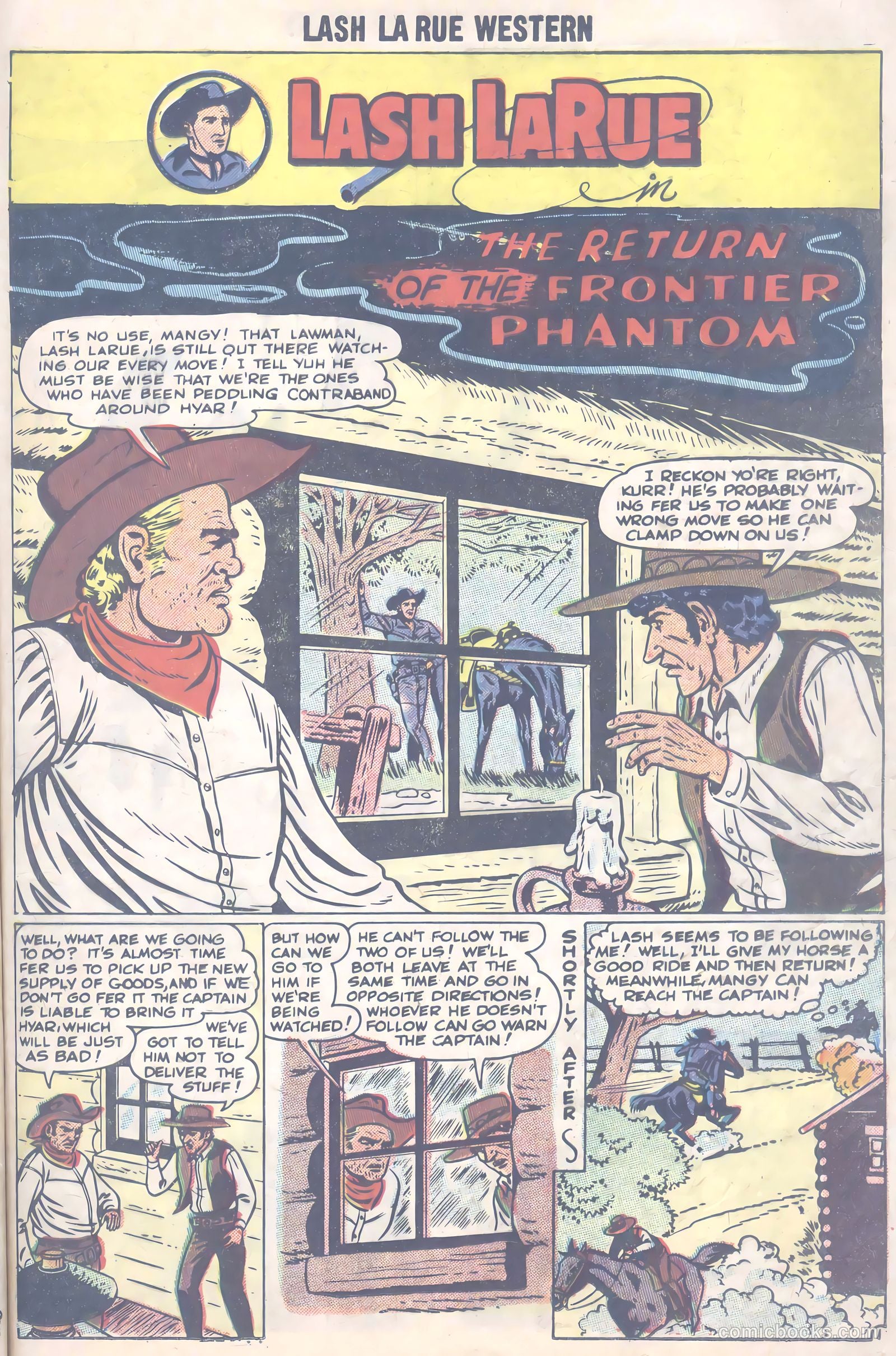 Lash La Rue Western #66 (1957) — page 26 of 37