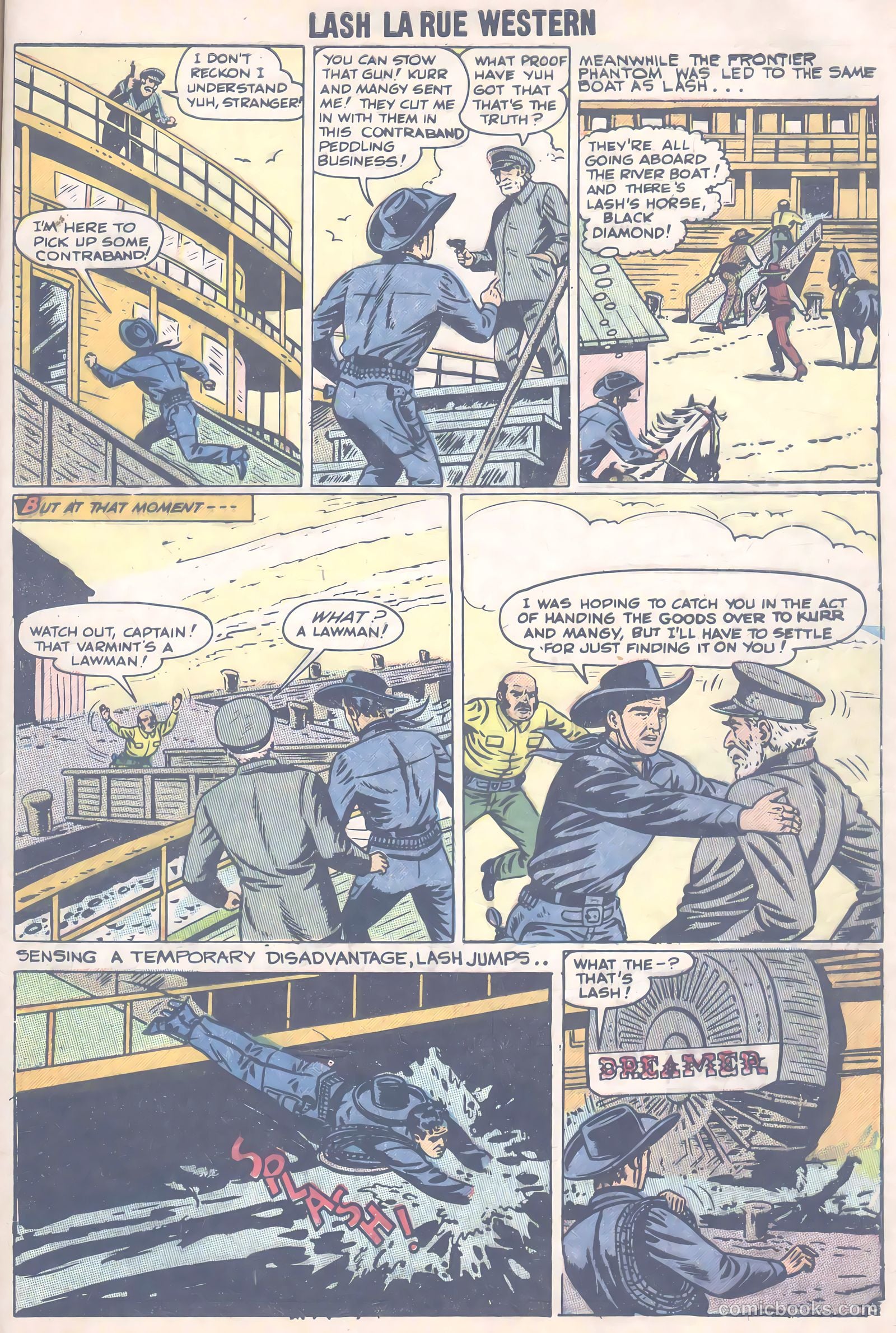 Lash La Rue Western #66 (1957) — page 30 of 37