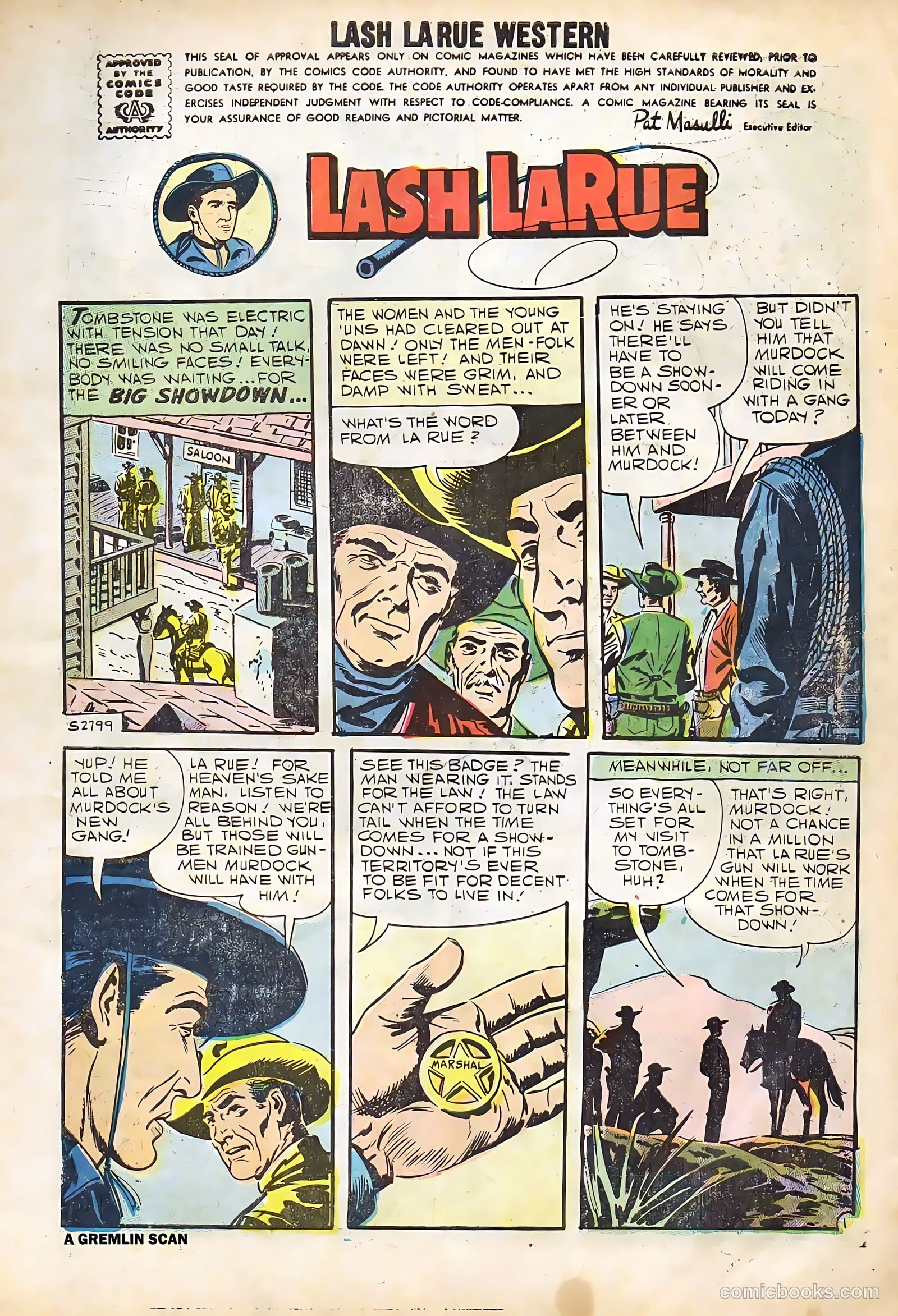 Lash La Rue Western #67 (1958) — page 3 of 68