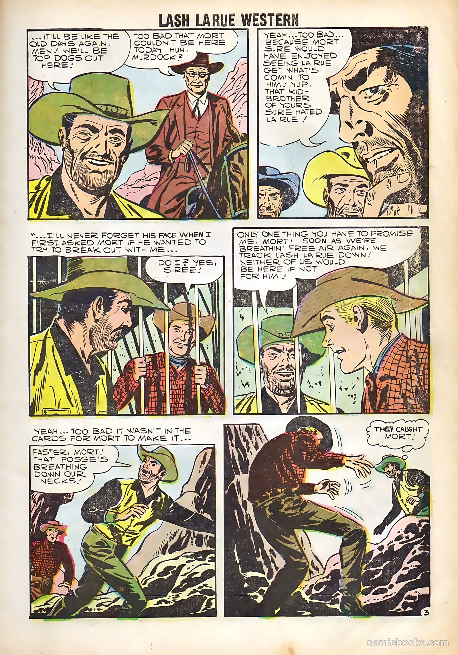 Lash La Rue Western #67 (1958) — page 5 of 68