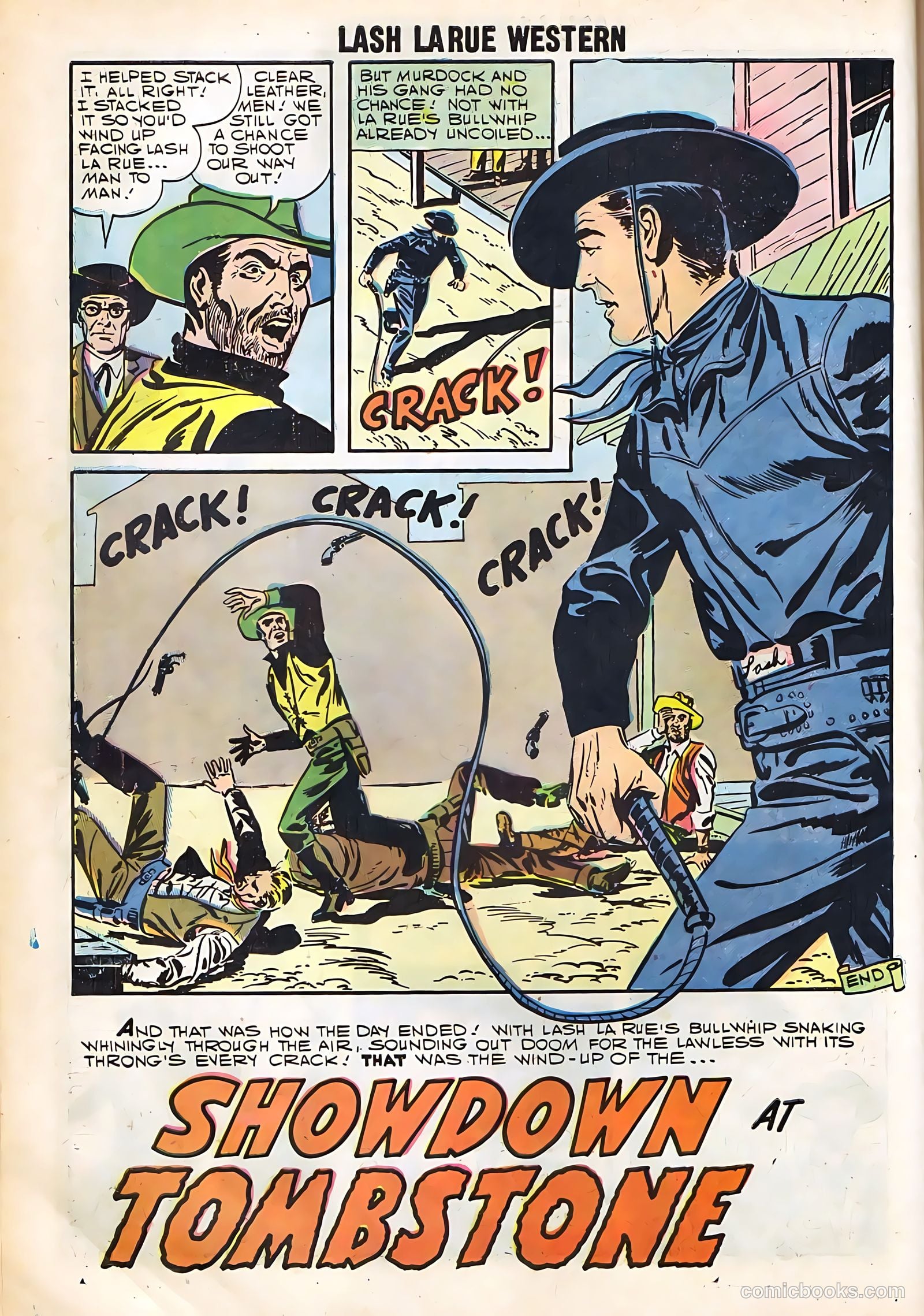 Lash La Rue Western #67 (1958) — page 10 of 68