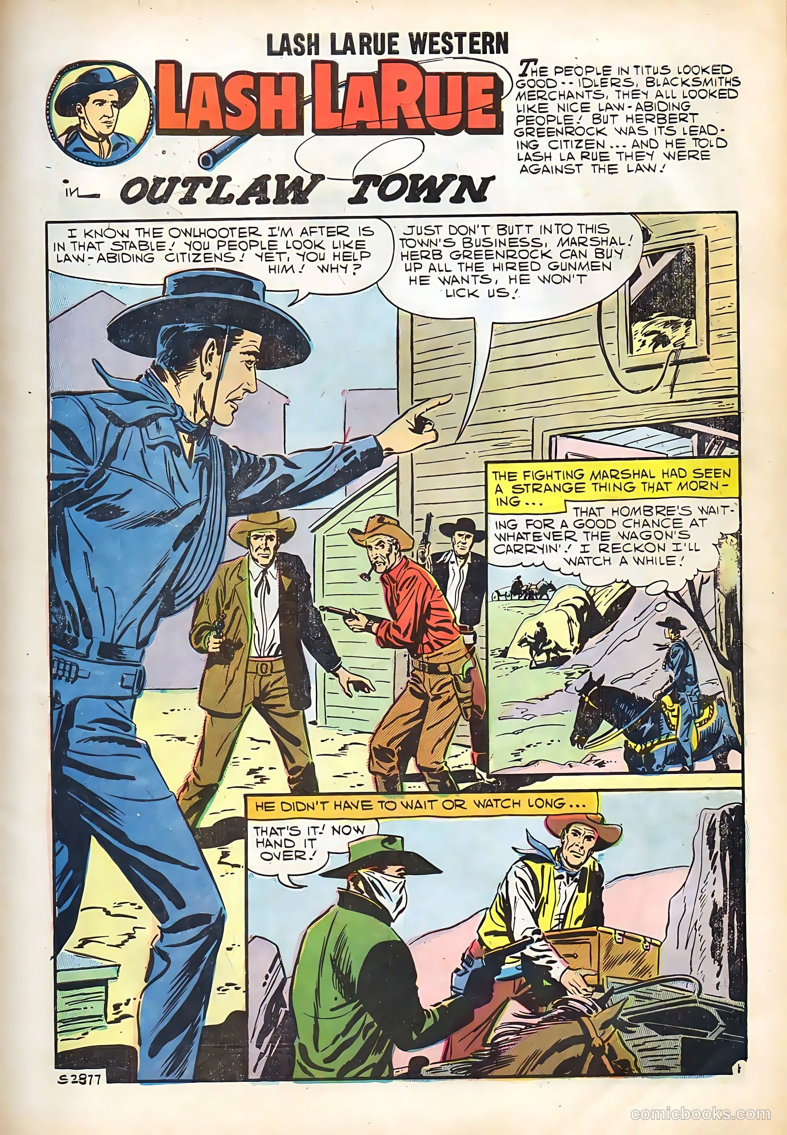 Lash La Rue Western #67 (1958) — page 11 of 68